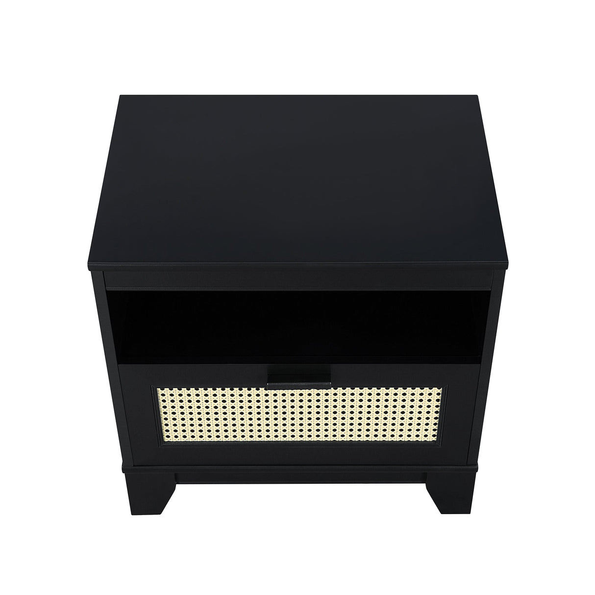 Sheridan Nightstand in Black by Manhattan Comfort at Eve Furniture