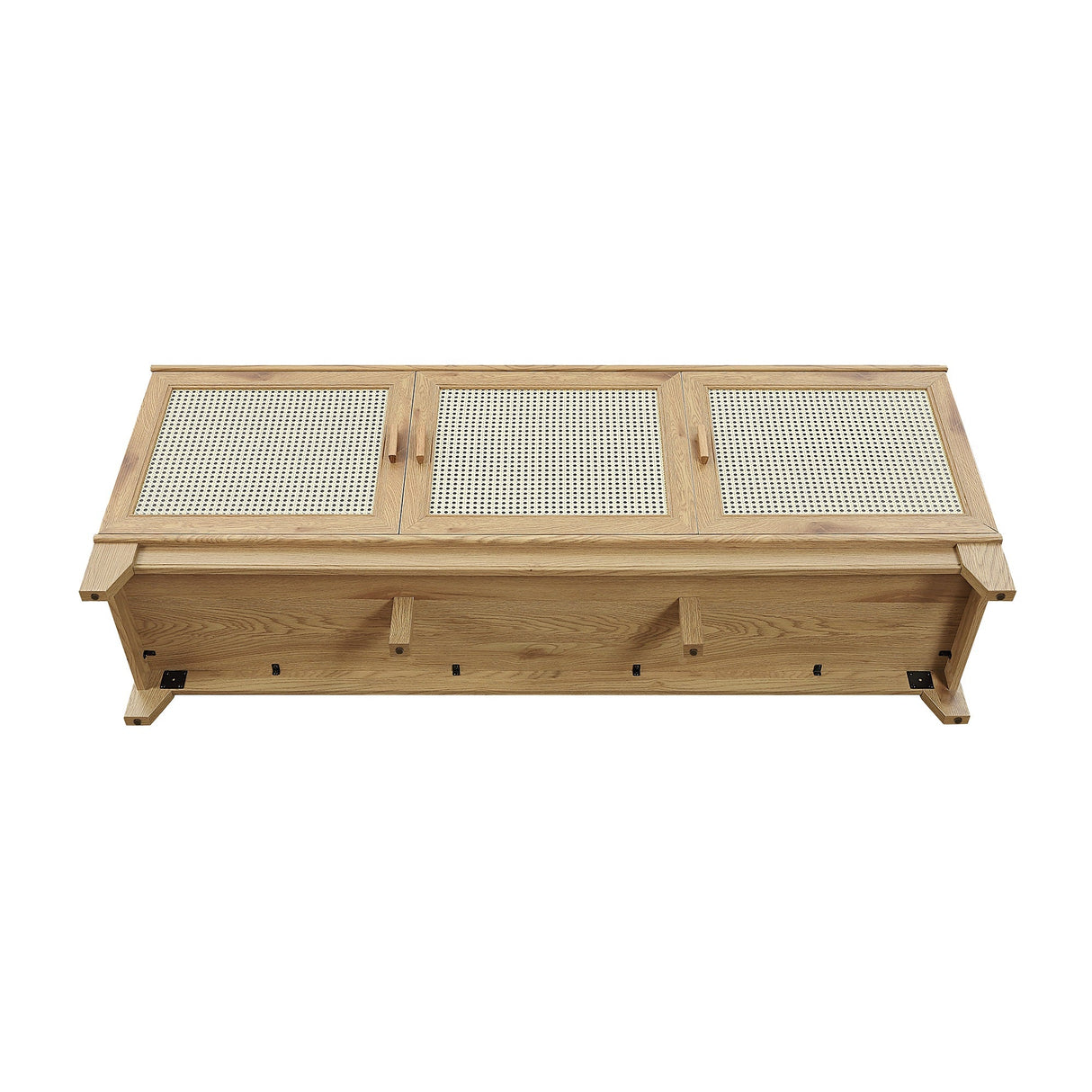 Sheridan TV Stand in Nature by Manhattan Comfort at Eve Furniture