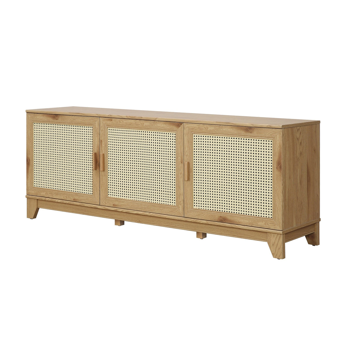 Sheridan TV Stand in Nature by Manhattan Comfort at Eve Furniture