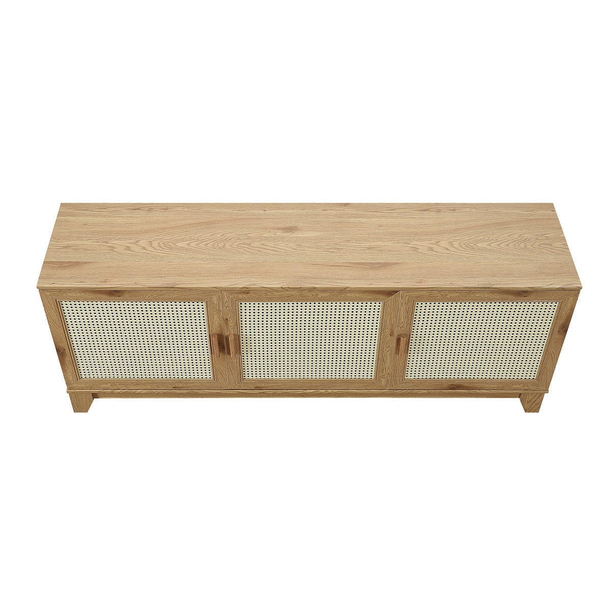 Sheridan TV Stand in Nature by Manhattan Comfort at Eve Furniture
