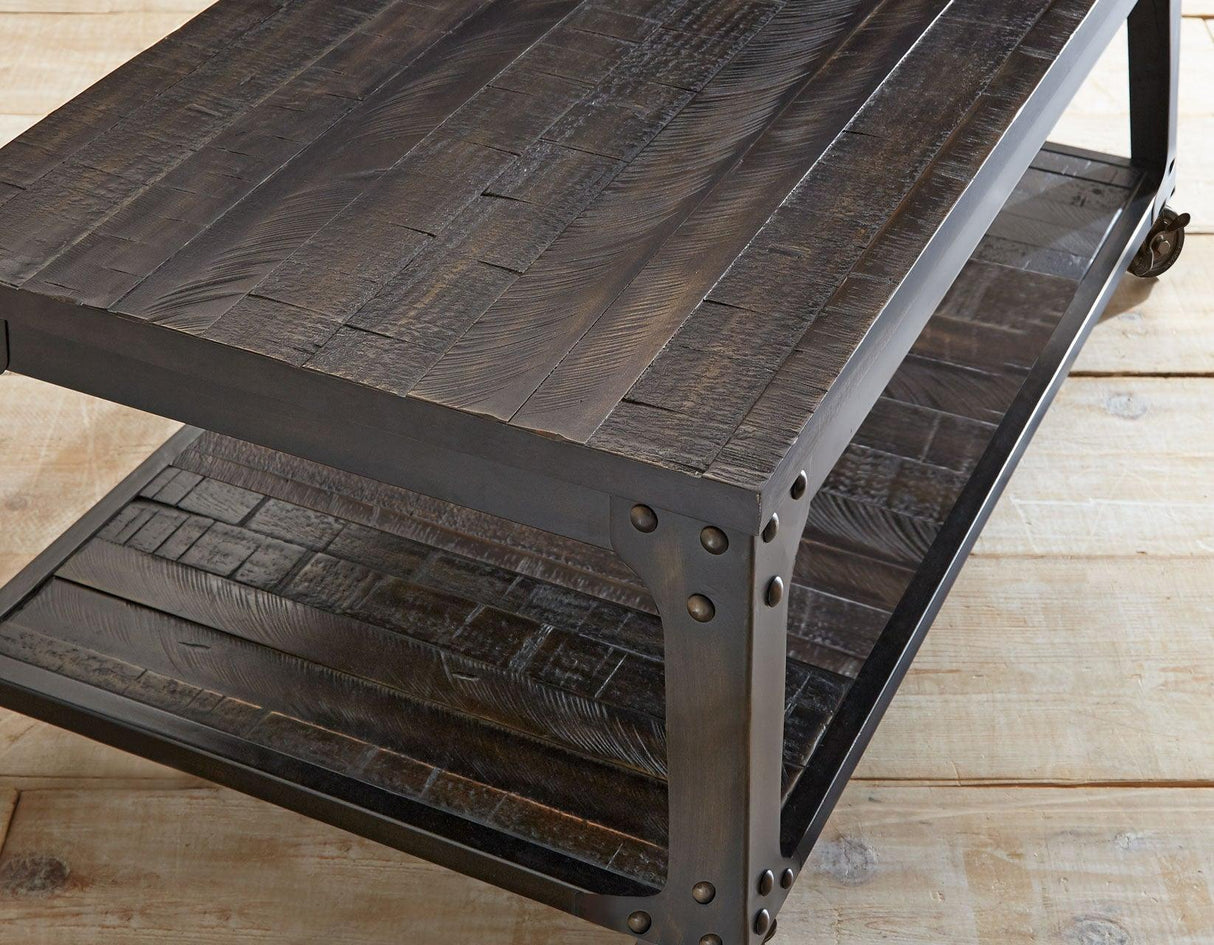 Sherlock 3-Piece Lift-Top Set (Lift-Top Cocktail & 2 End Tables) by Steve Silver at Eve Furniture