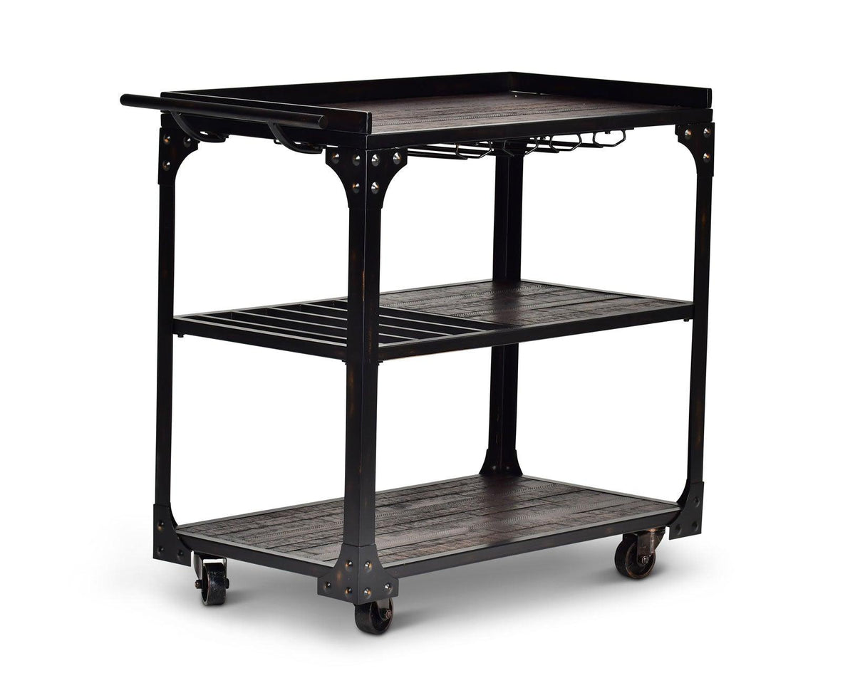 Sherlock Cart w/Casters by Steve Silver at Eve Furniture