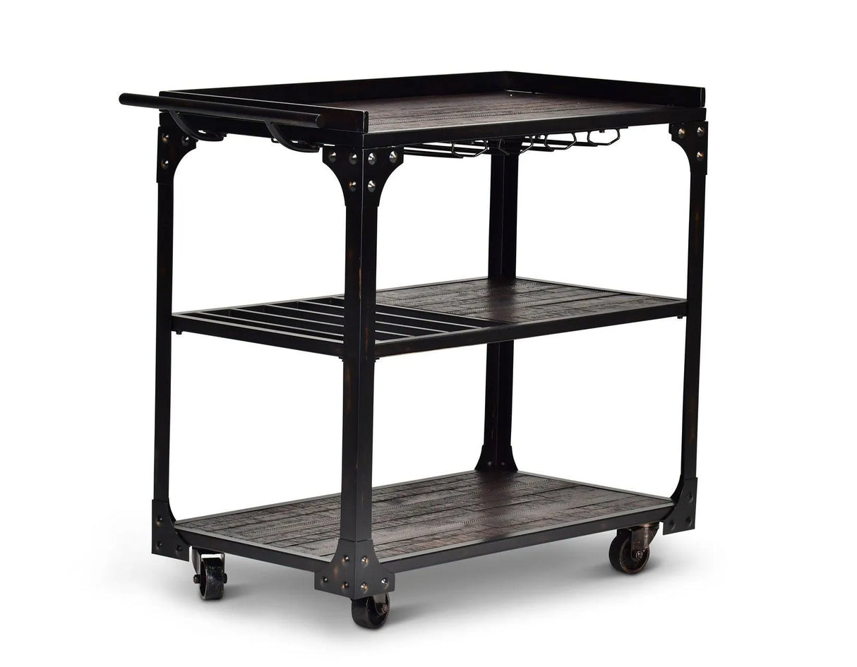 Sherlock Cart w/Casters by Steve Silver at Eve Furniture