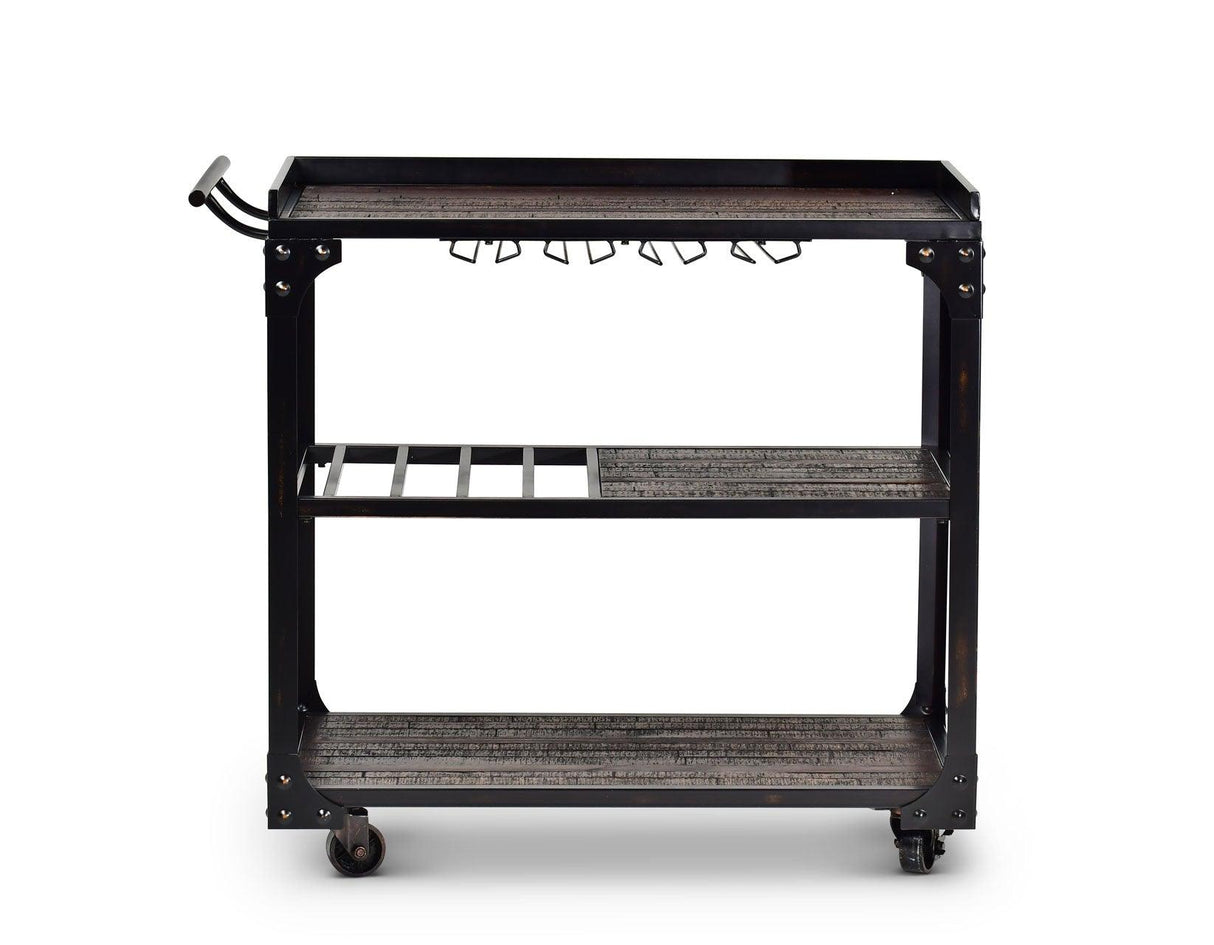 Sherlock Cart w/Casters by Steve Silver at Eve Furniture