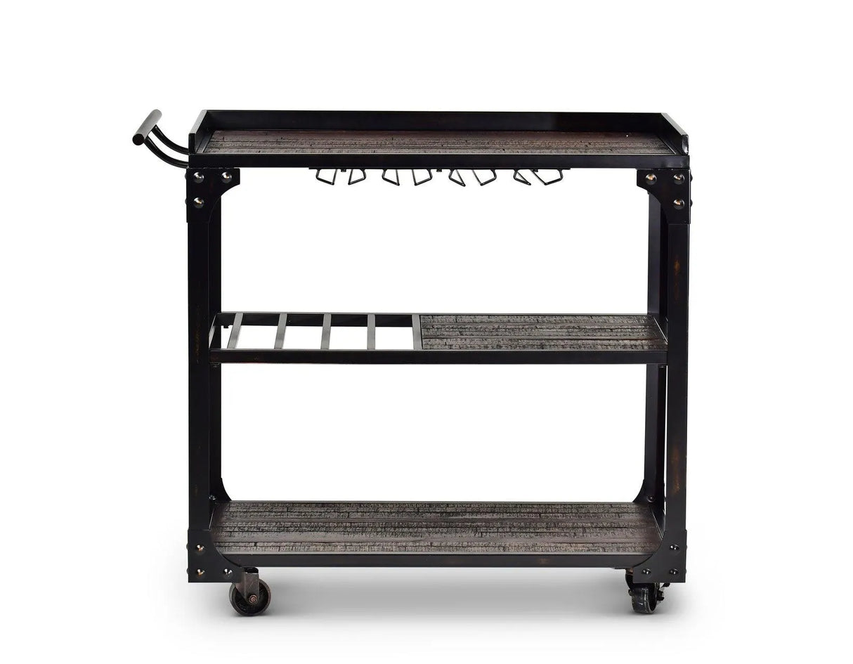 Sherlock Cart w/Casters by Steve Silver at Eve Furniture