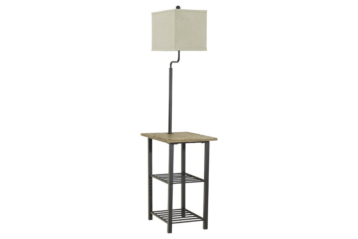 Shianne Black Floor Lamp by Ashley at Eve Furniture