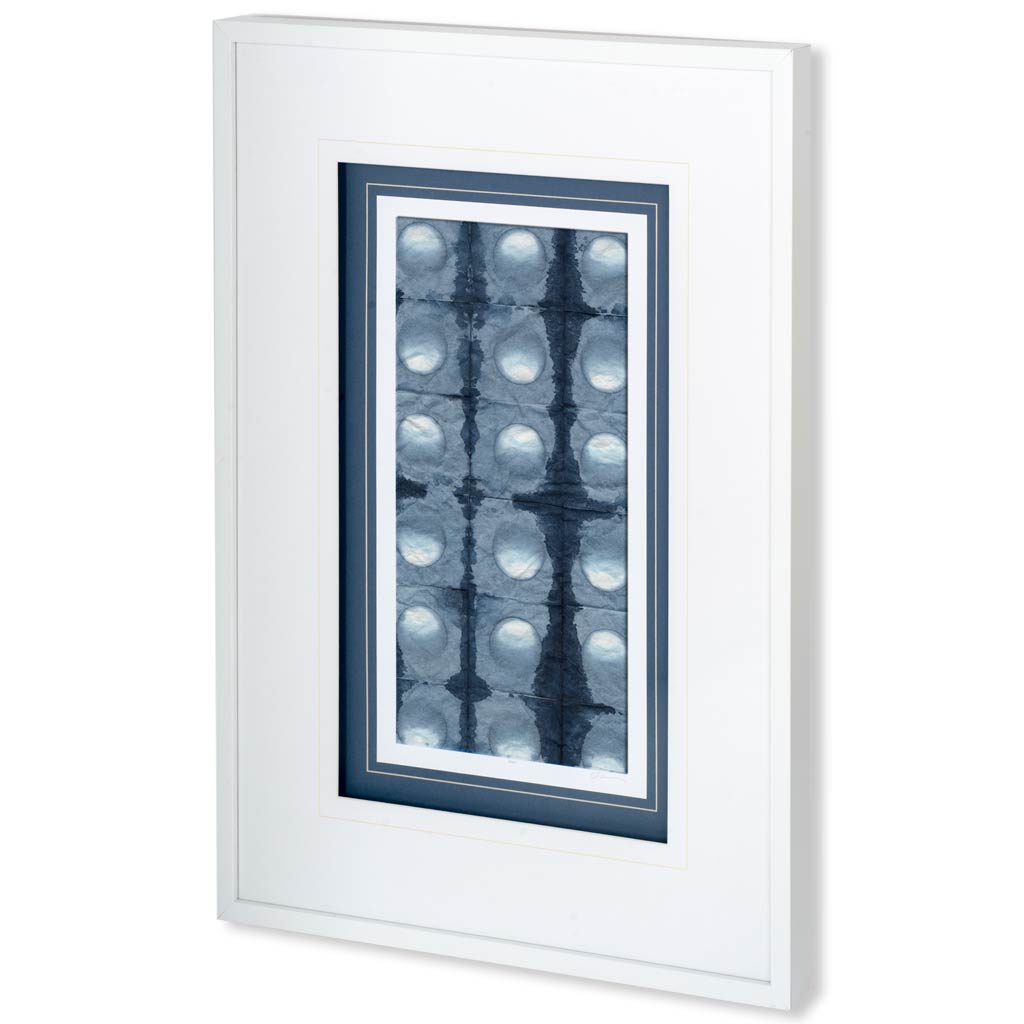 Shibori I by Chariklia Zarris a Framed Art Print Matted under Glass by Mercana at Eve Furniture