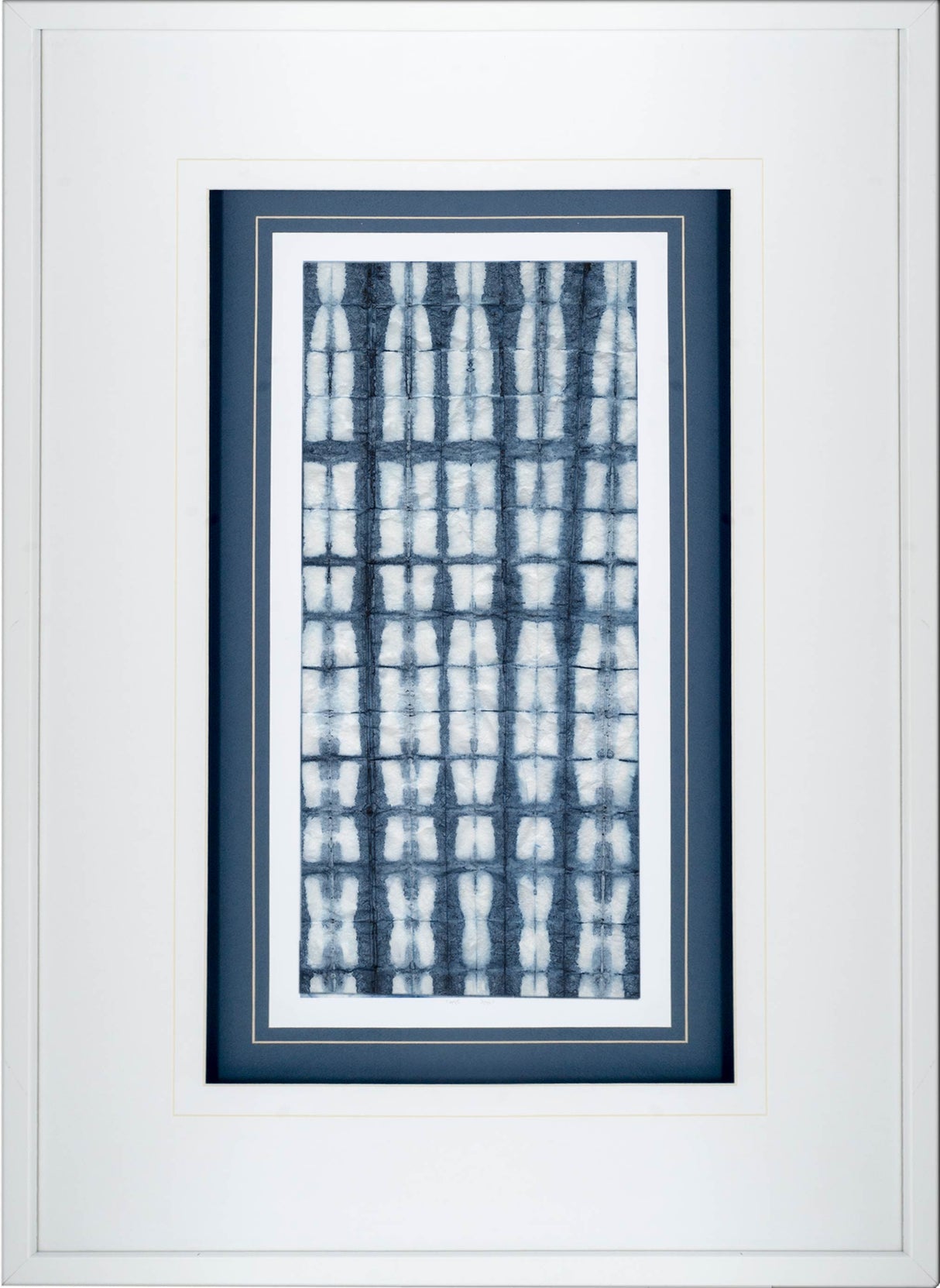 Shibori III by Chariklia Zarris a Framed Art Print Matted under Glass by Mercana at Eve Furniture