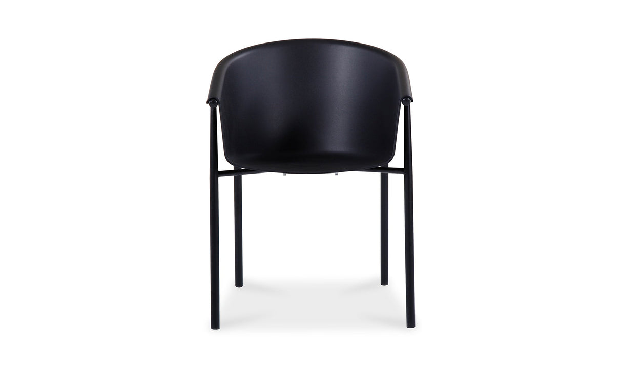 Shindig Outdoor Dining Chair Black by Moe's Home at Eve Furniture
