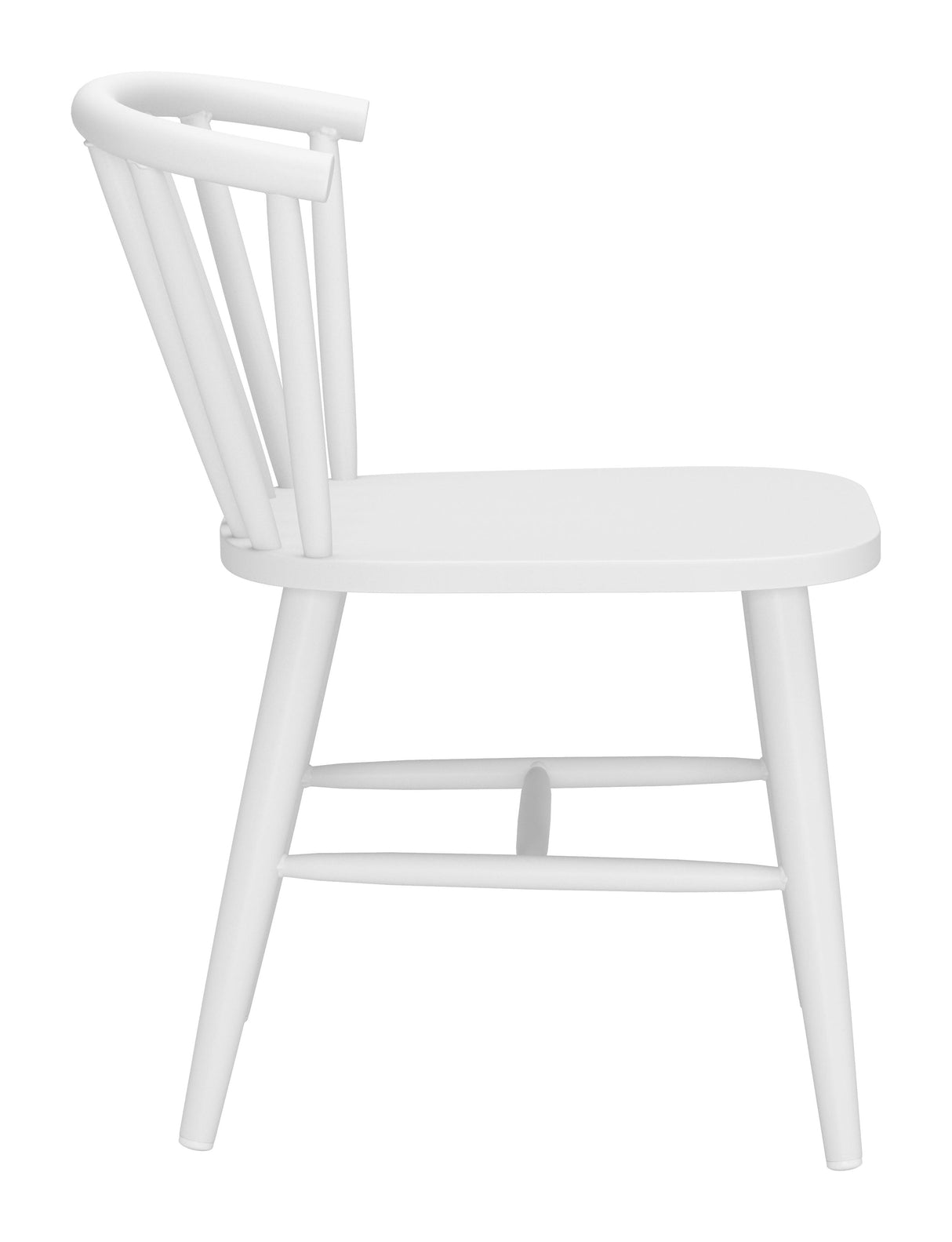Shio White Outdoor Dining Chair by Zuomod at Eve Furniture