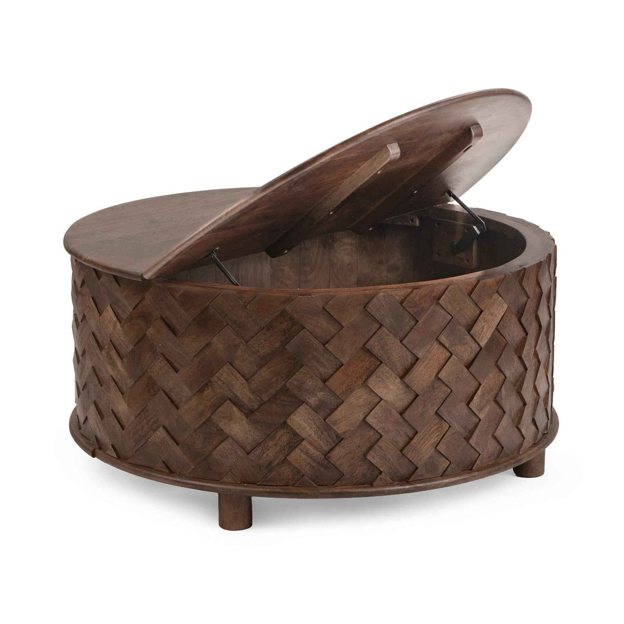 Shira Storage Coffee Table - Kona Brown by Classic Home at Eve Furniture
