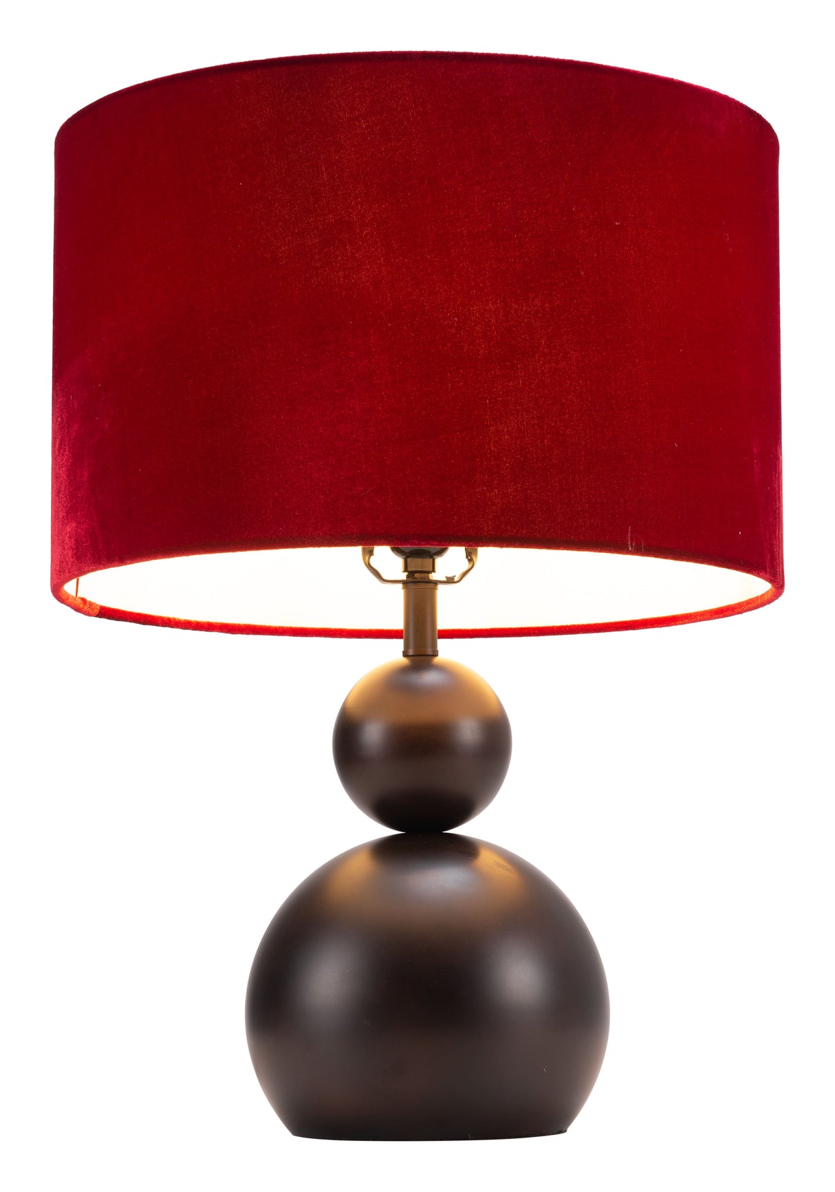 Shobu Red Table Lamp by Zuomod at Eve Furniture