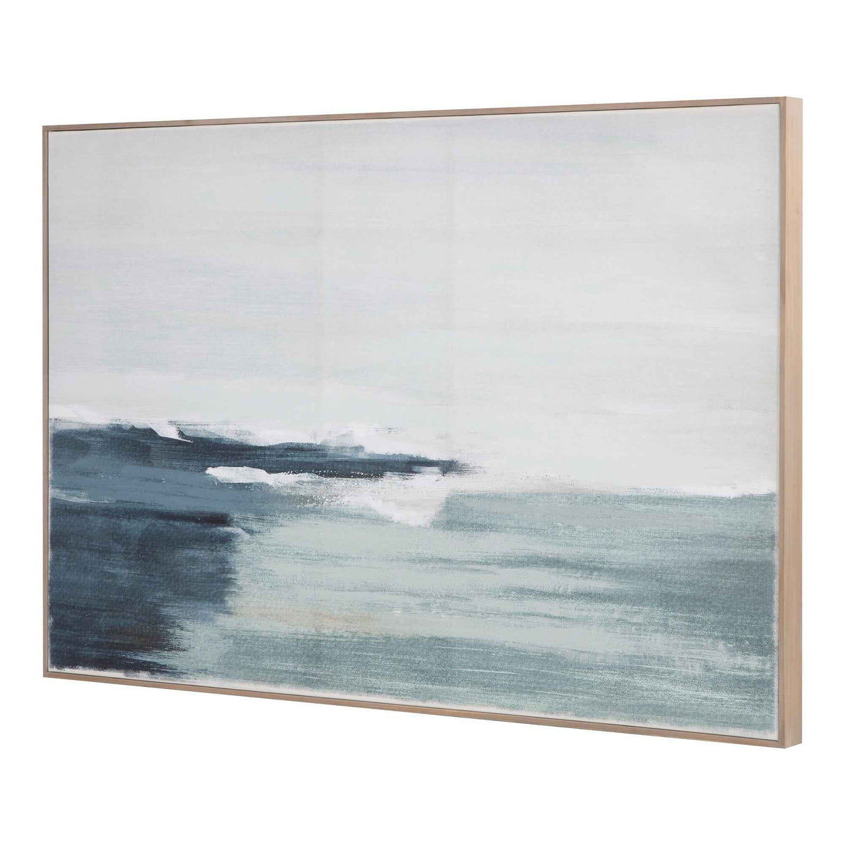 Shoreline Multicolor Painting Framed