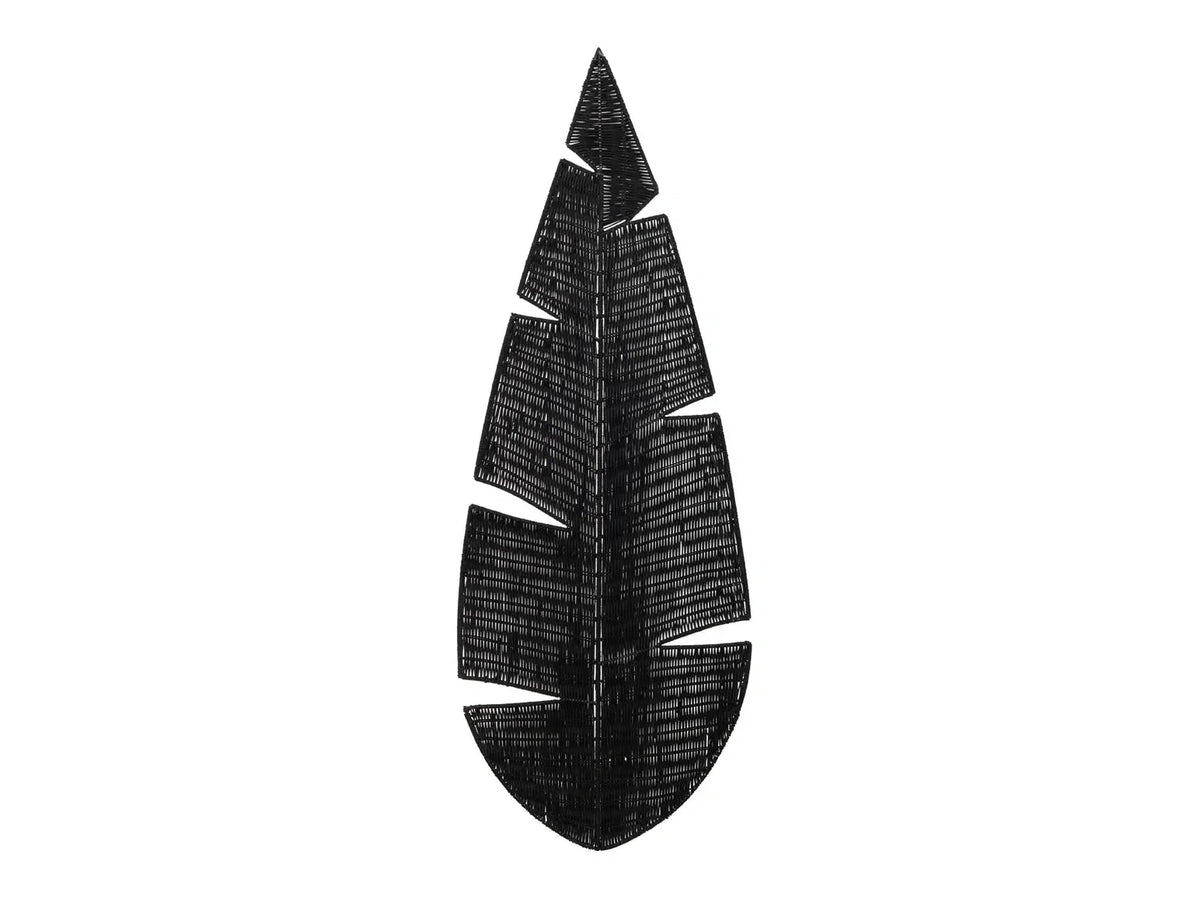 Shoreline Palm Black Wall Decor by Crestview at Eve Furniture