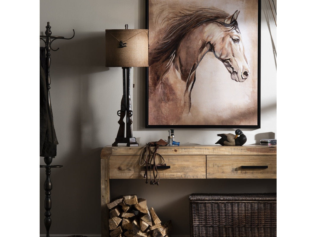 Shot Brown Table Lamp (Set of 2) by Crestview at Eve Furniture