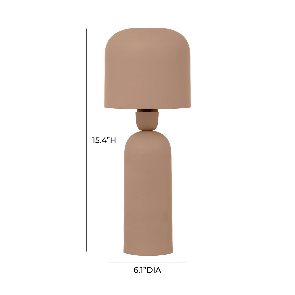Shroom Metal Table Lamp by TOV Furniture at Eve Furniture