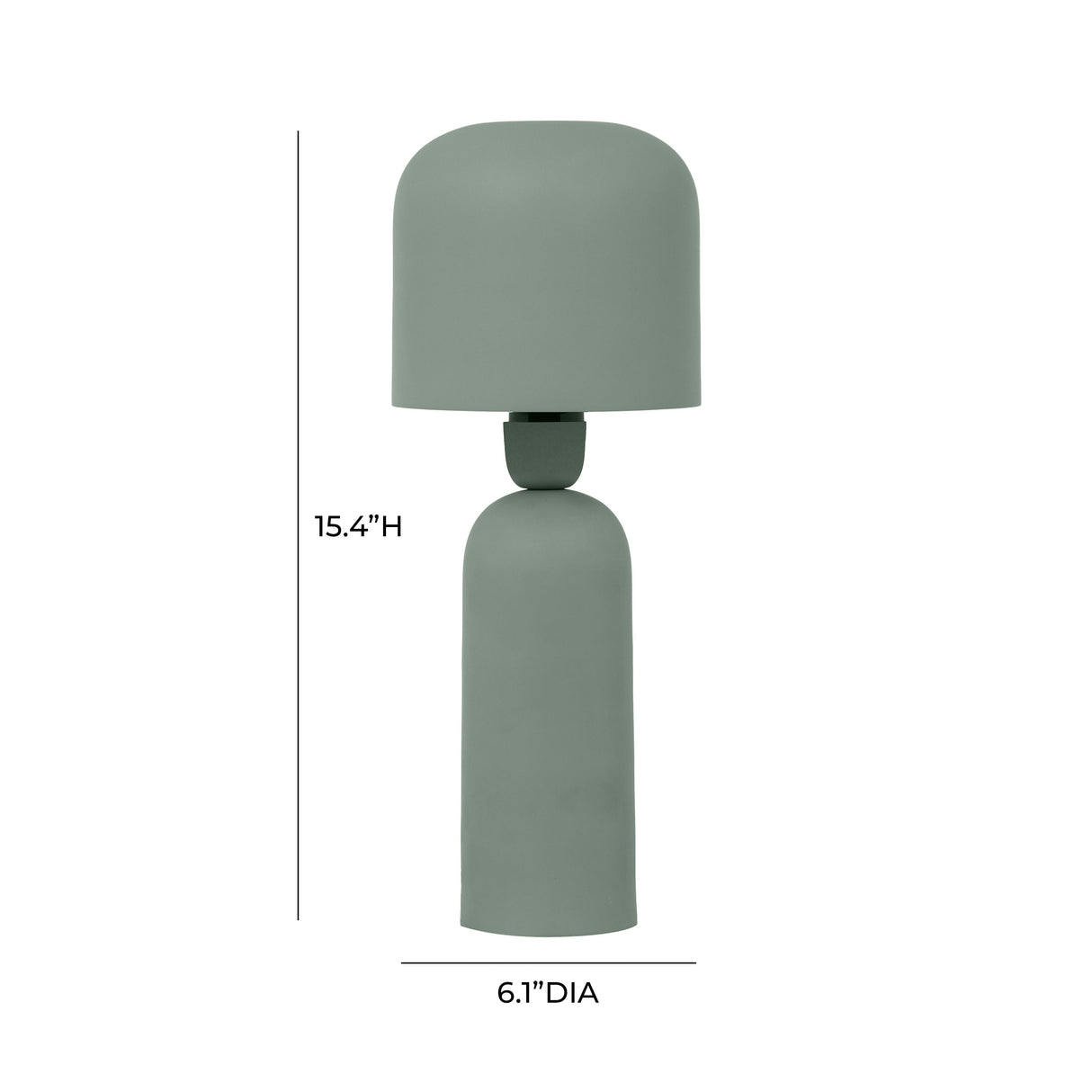 Shroom Metal Table Lamp by TOV Furniture at Eve Furniture