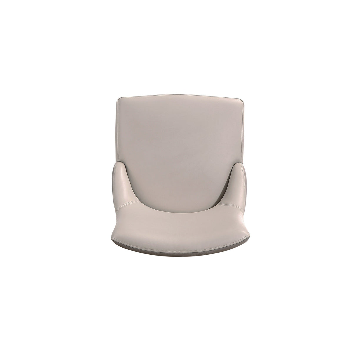 Shubert Faux Leather and Velvet Dining Chair in Light Grey (set of 2) by Manhattan Comfort at Eve Furniture
