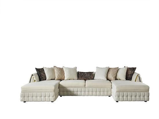 Sicilya Off White Sectional by New Era Innovations at Eve Furniture