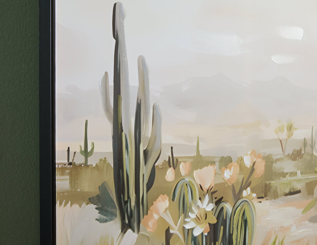 Sidworth Green/Beige/Gray Wall Art by Ashley at Eve Furniture