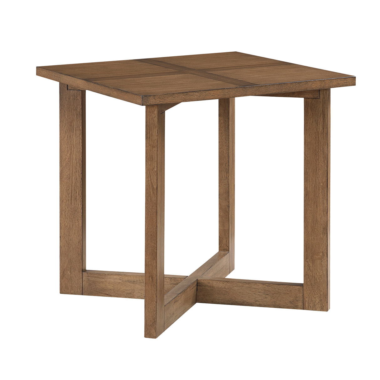 Sienna Light Gray End Table by Homelegance at Eve Furniture