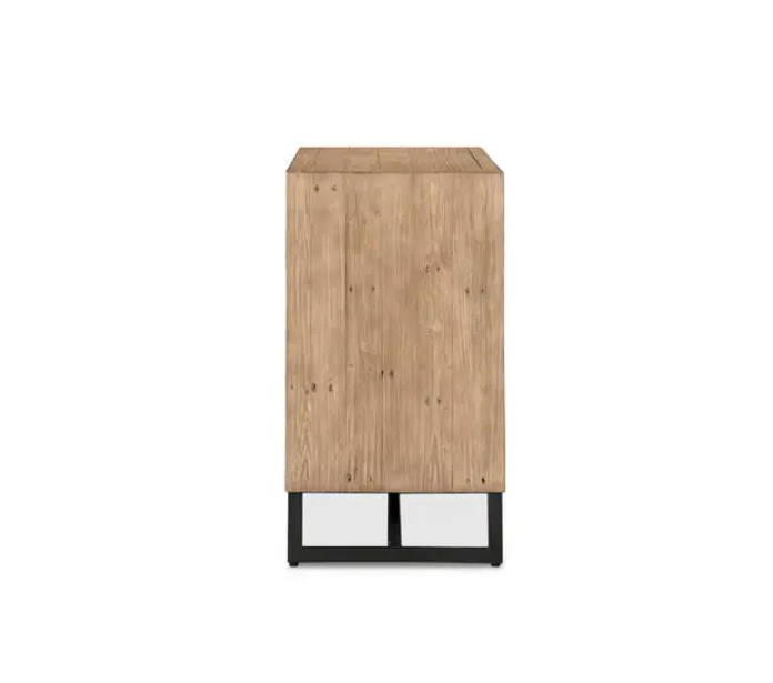 Sierra 2 Door Cabinet Natural by Moe's Home at Eve Furniture