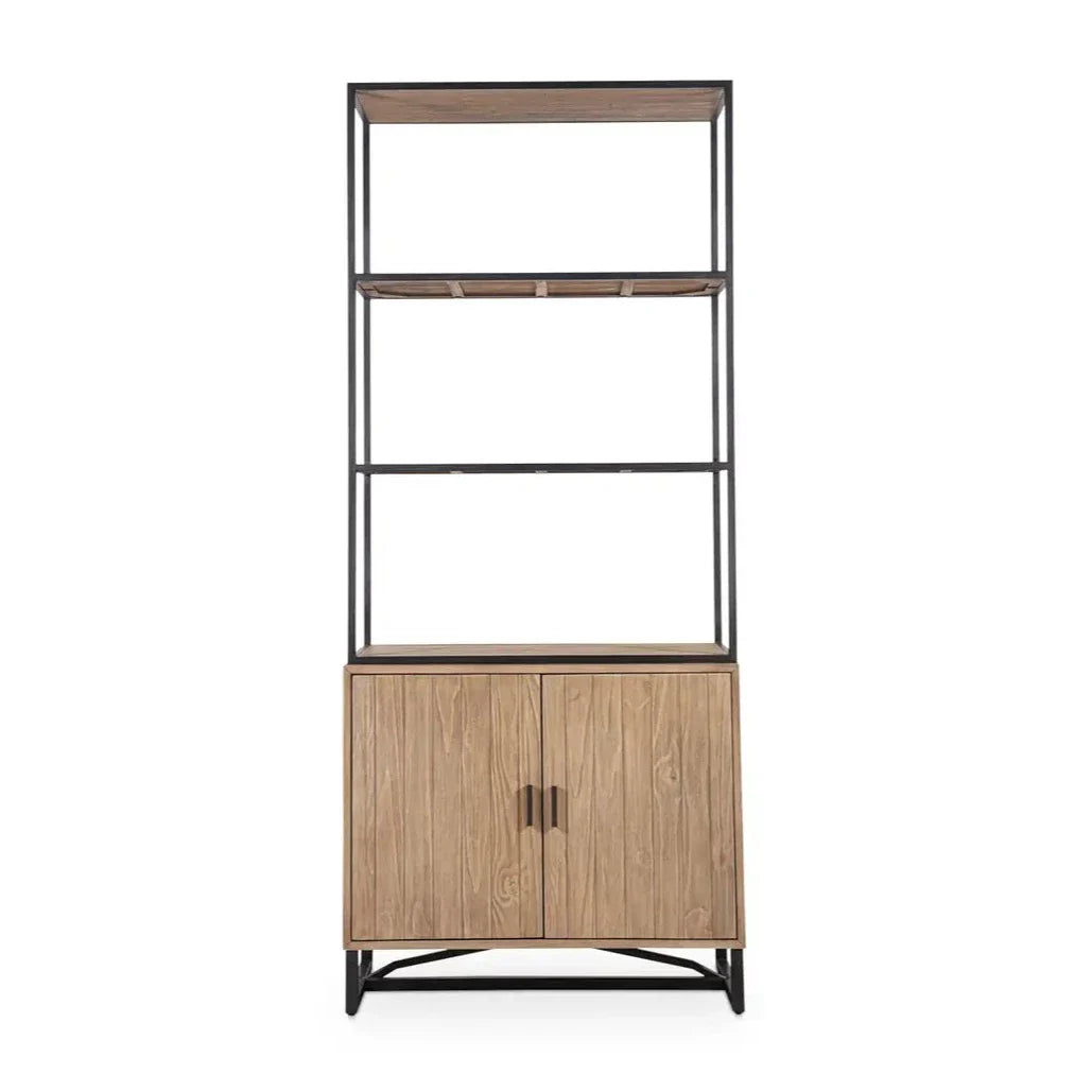 Sierra Bookshelf - Natural by Moe's Home at Eve Furniture