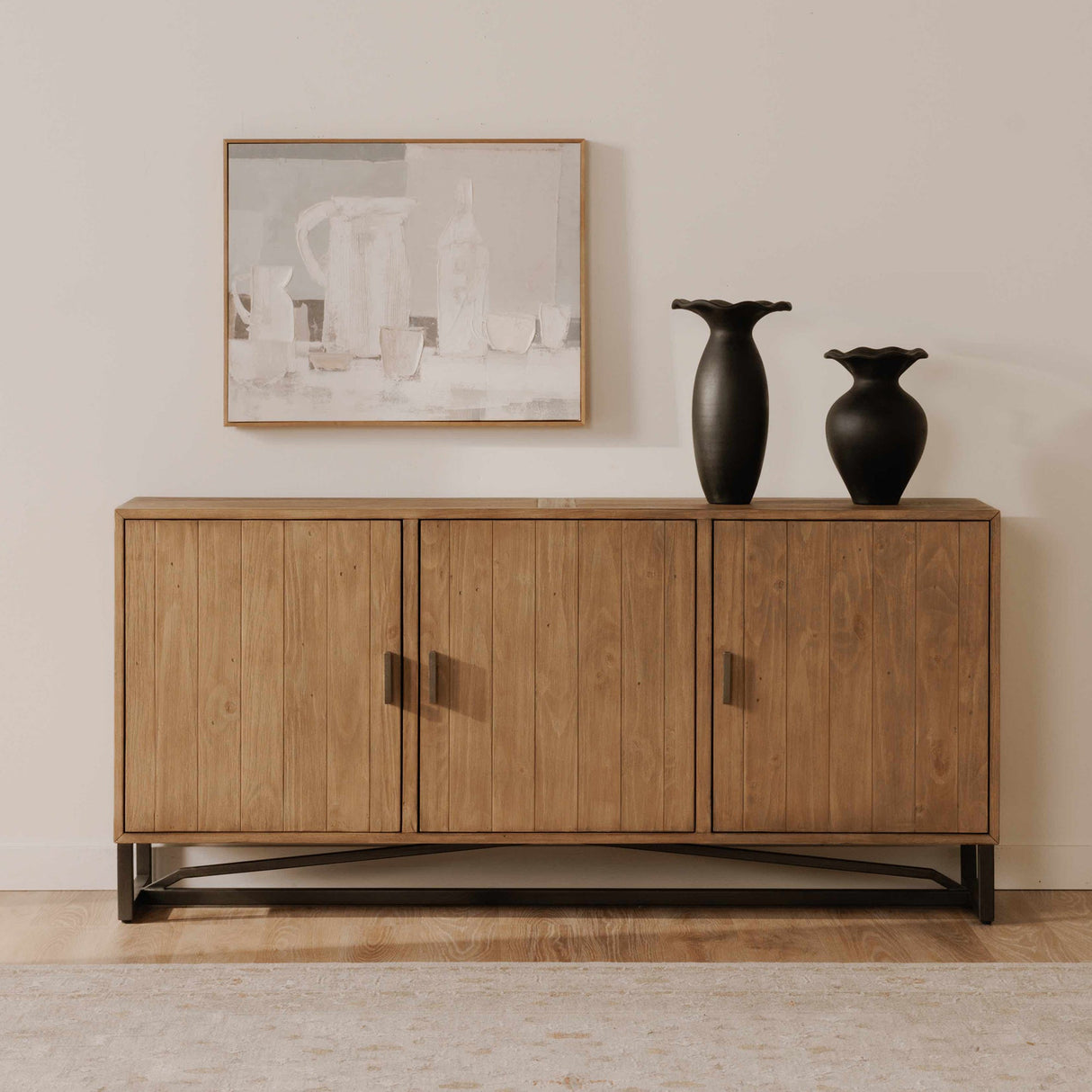 Sierra Natural Sideboard by Moe's Home at Eve Furniture