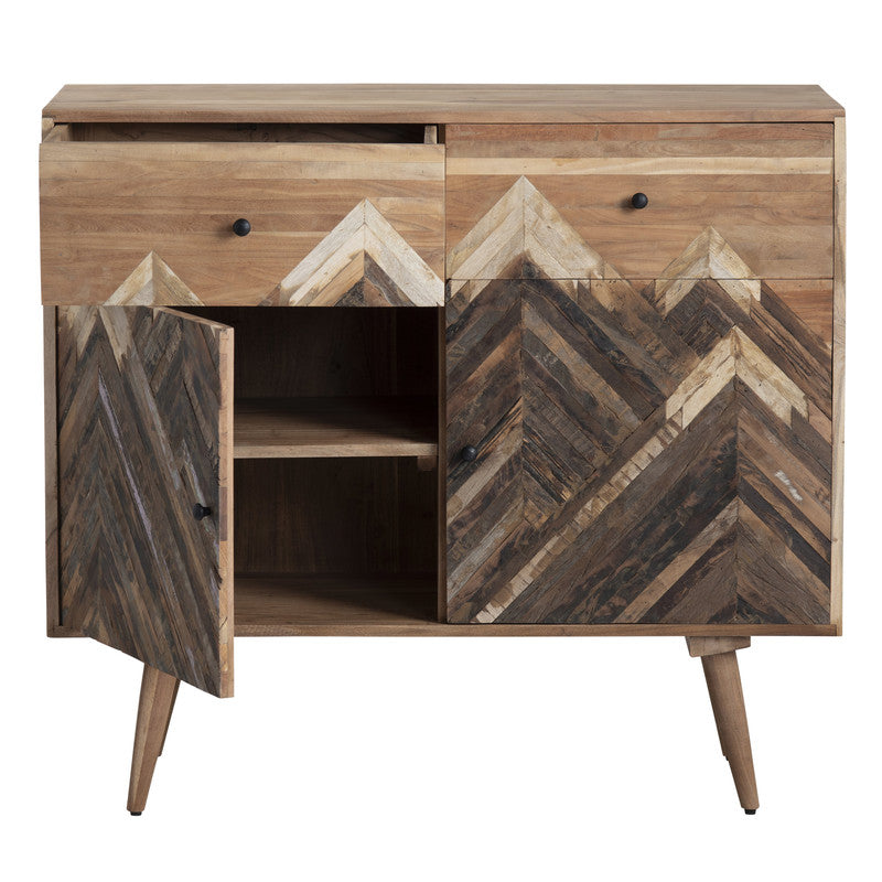 Sierra Nevada Brown Cabinet by Crestview at Eve Furniture