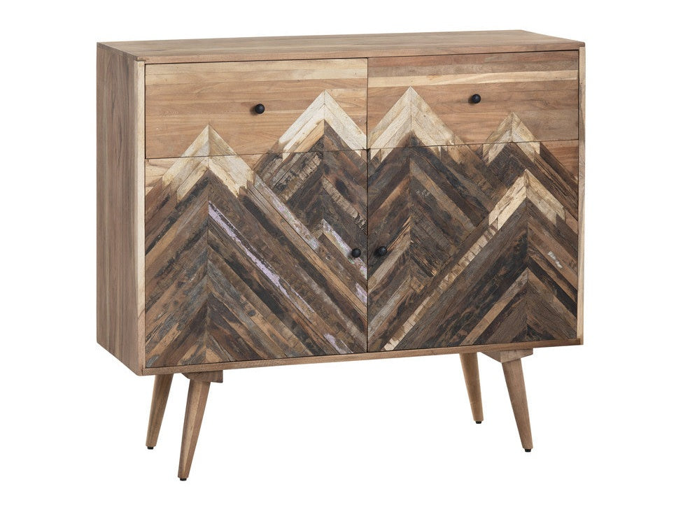 Sierra Nevada Brown Cabinet by Crestview at Eve Furniture