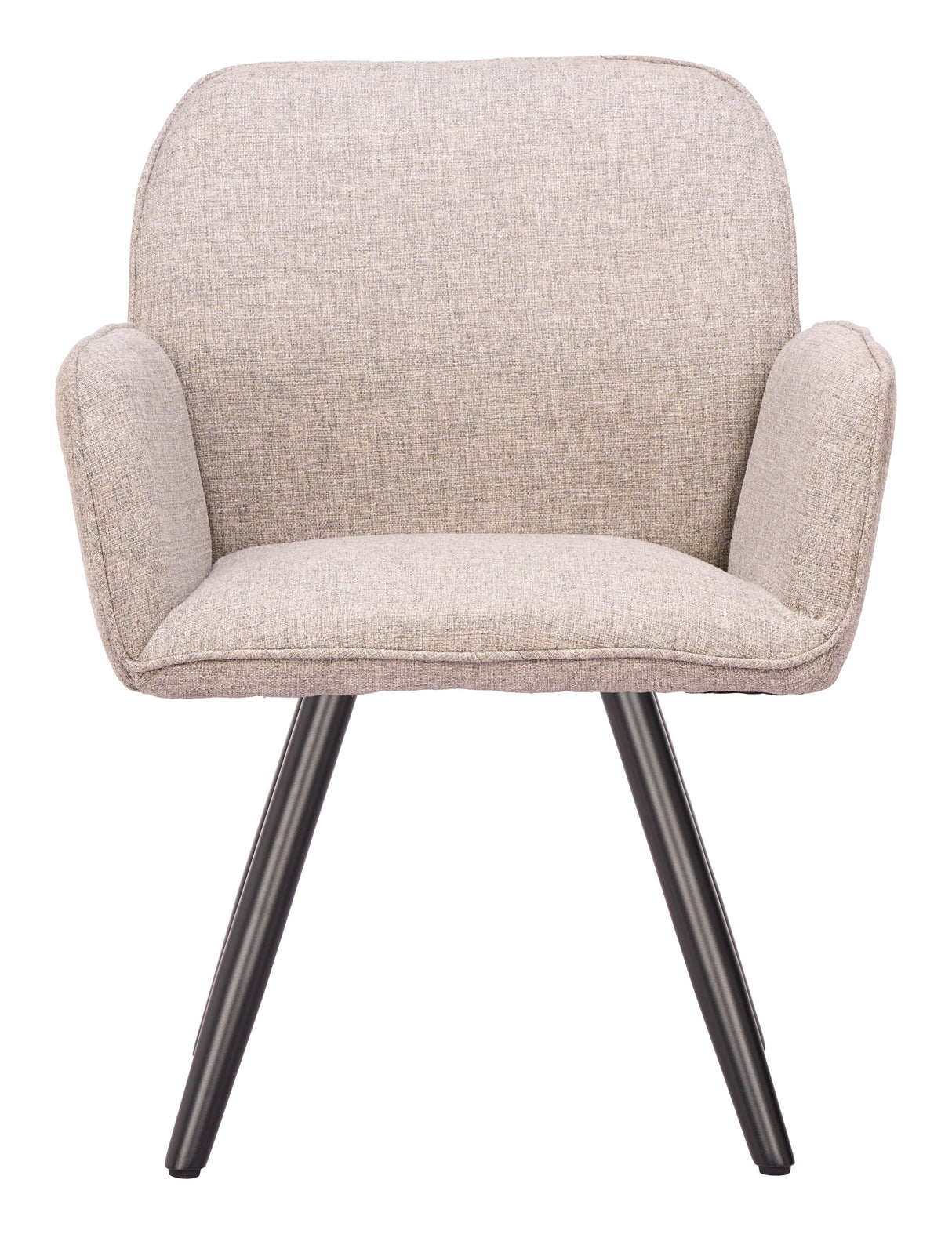 Sieve Beige Outdoor Swivel Dining Chair (Set of 2) by Zuomod at Eve Furniture