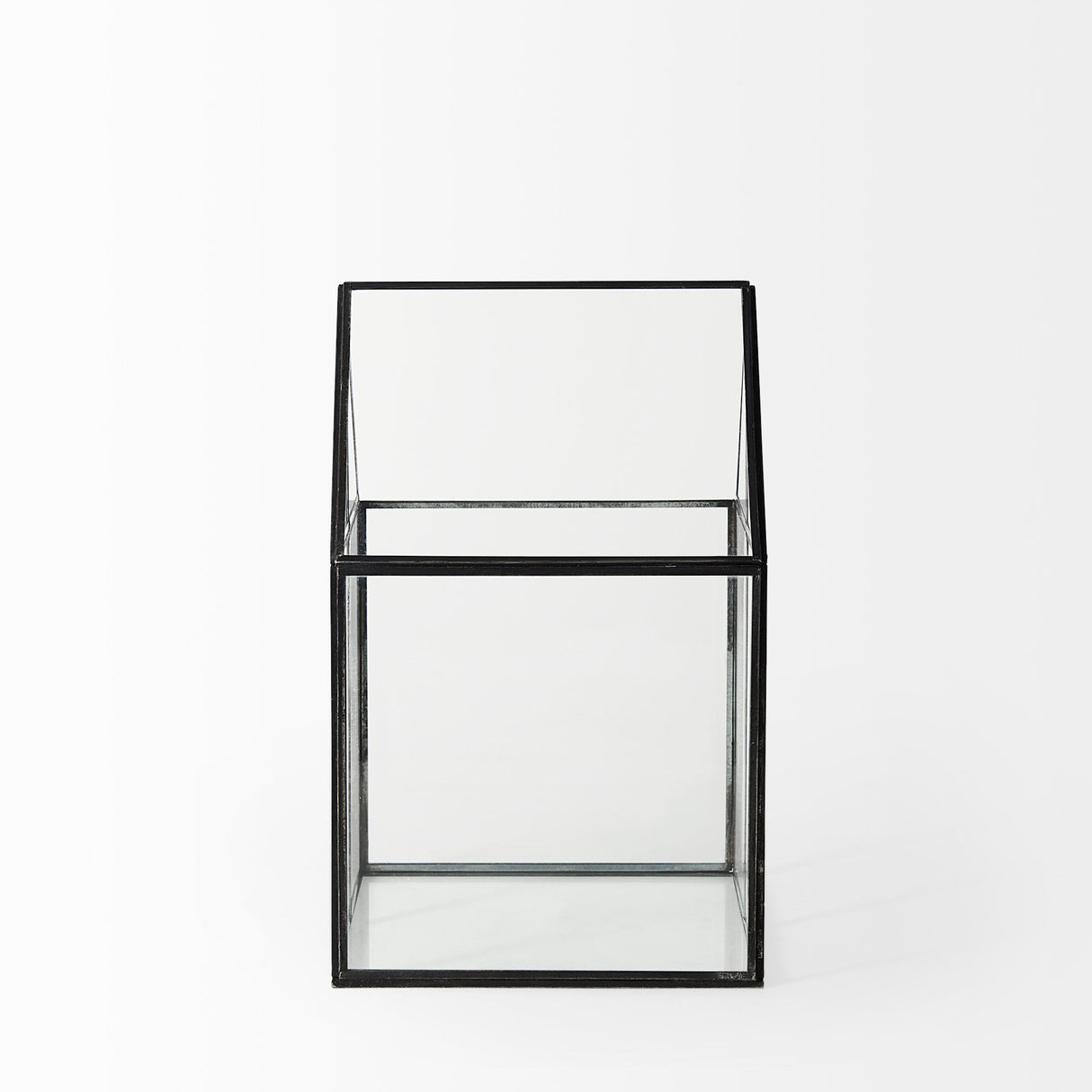 Sikes (Medium) Hut Terrarium W/Glass Base by Mercana at Eve Furniture