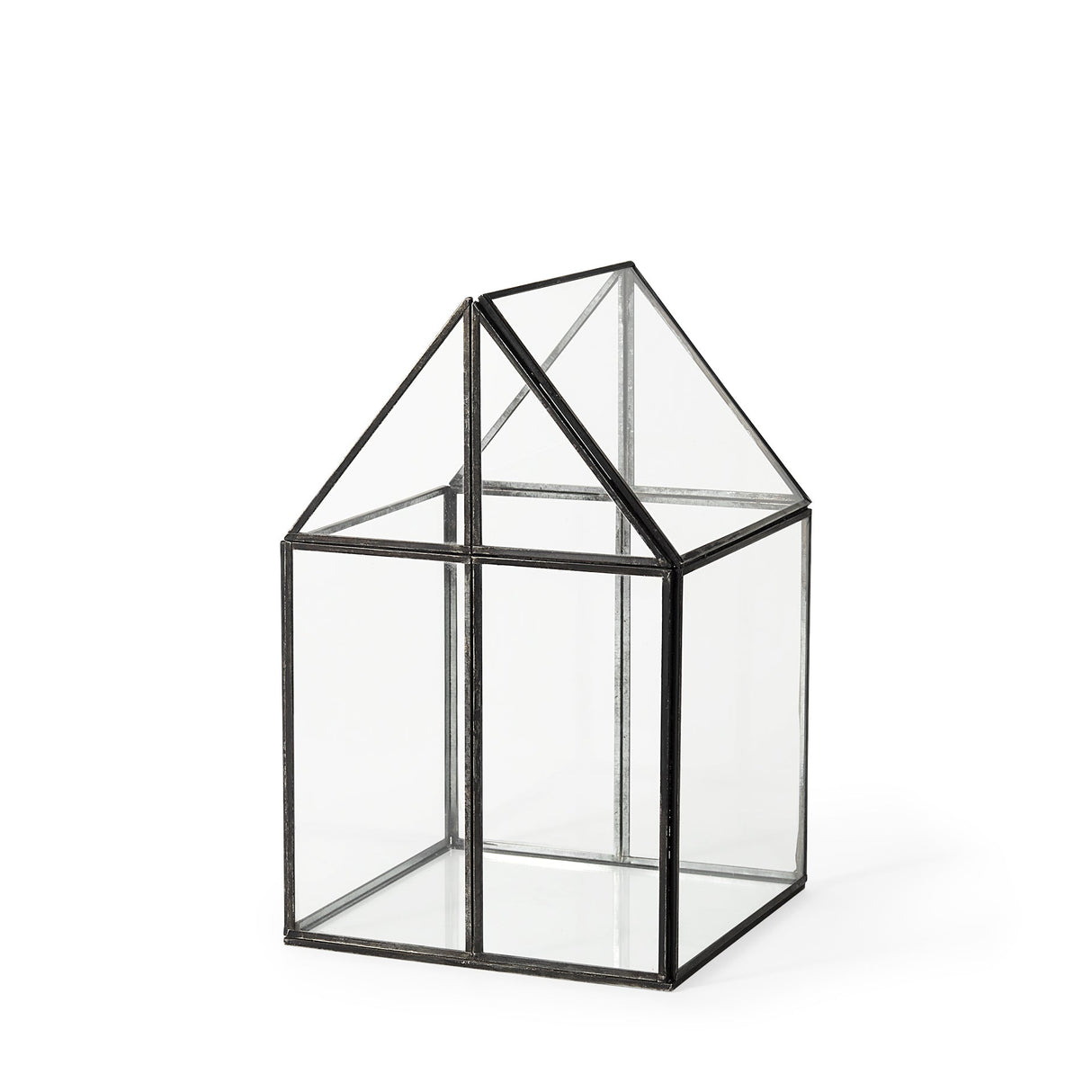 Sikes (Medium) Hut Terrarium W/Glass Base by Mercana at Eve Furniture