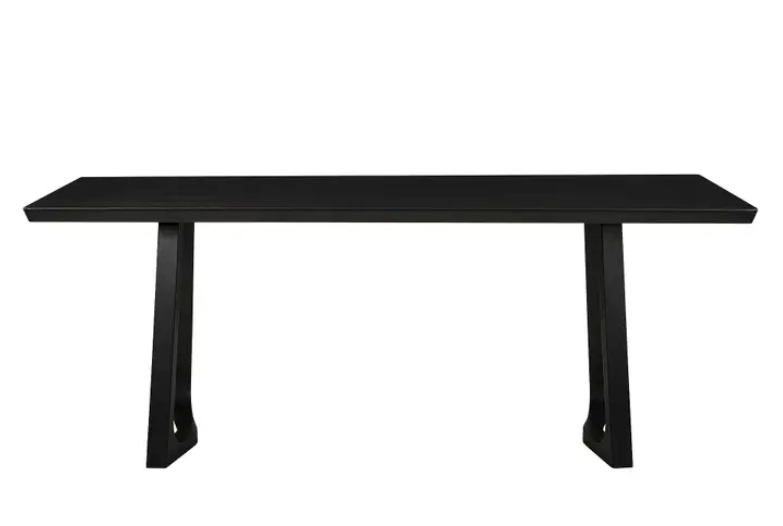 Silas Dining Table - Ash Black by Moe's Home at Eve Furniture