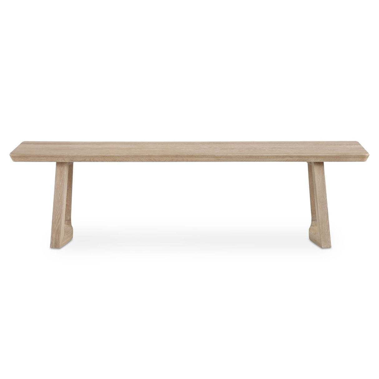 Silas Oak Dining Bench by Moe's Home at Eve Furniture