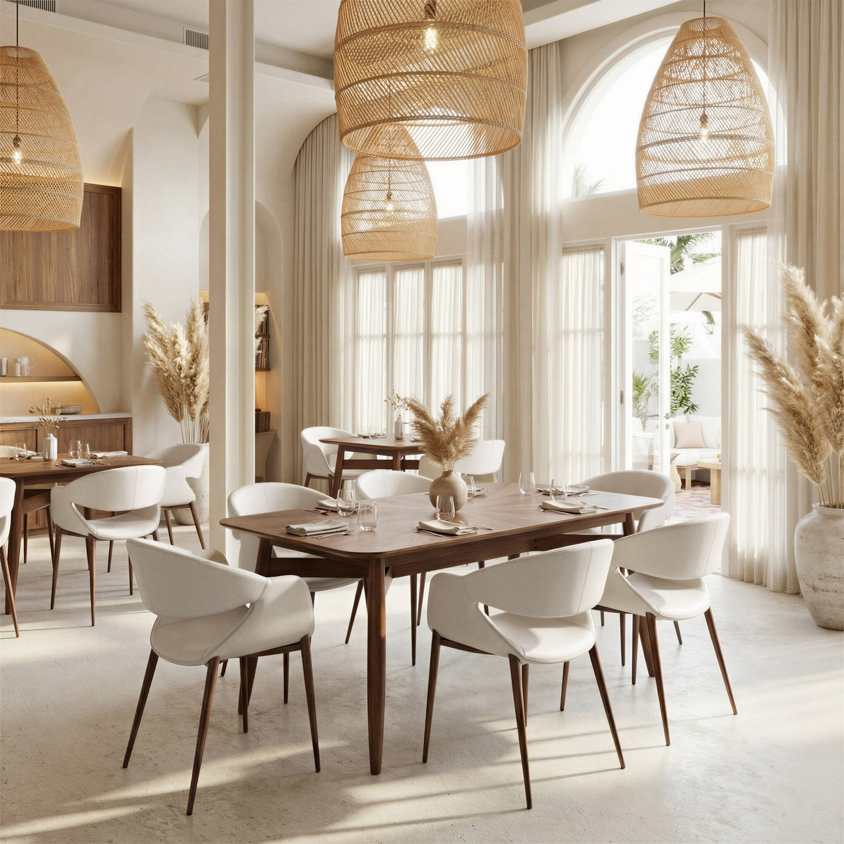 Silea Espresso Rectangular Dining Table by Zuomod at Eve Furniture