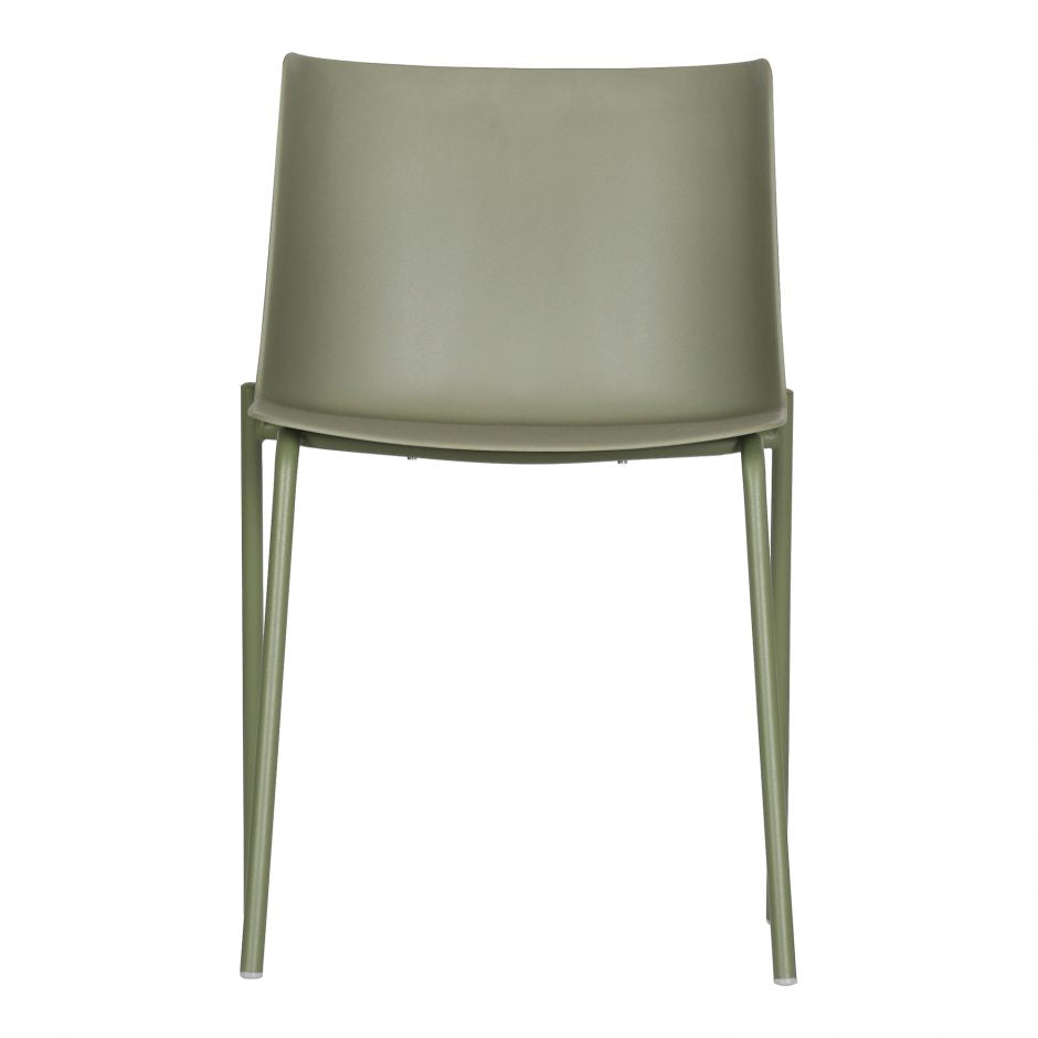 Silla Outdoor Dining Chair Sage Green by Moe's Home at Eve Furniture