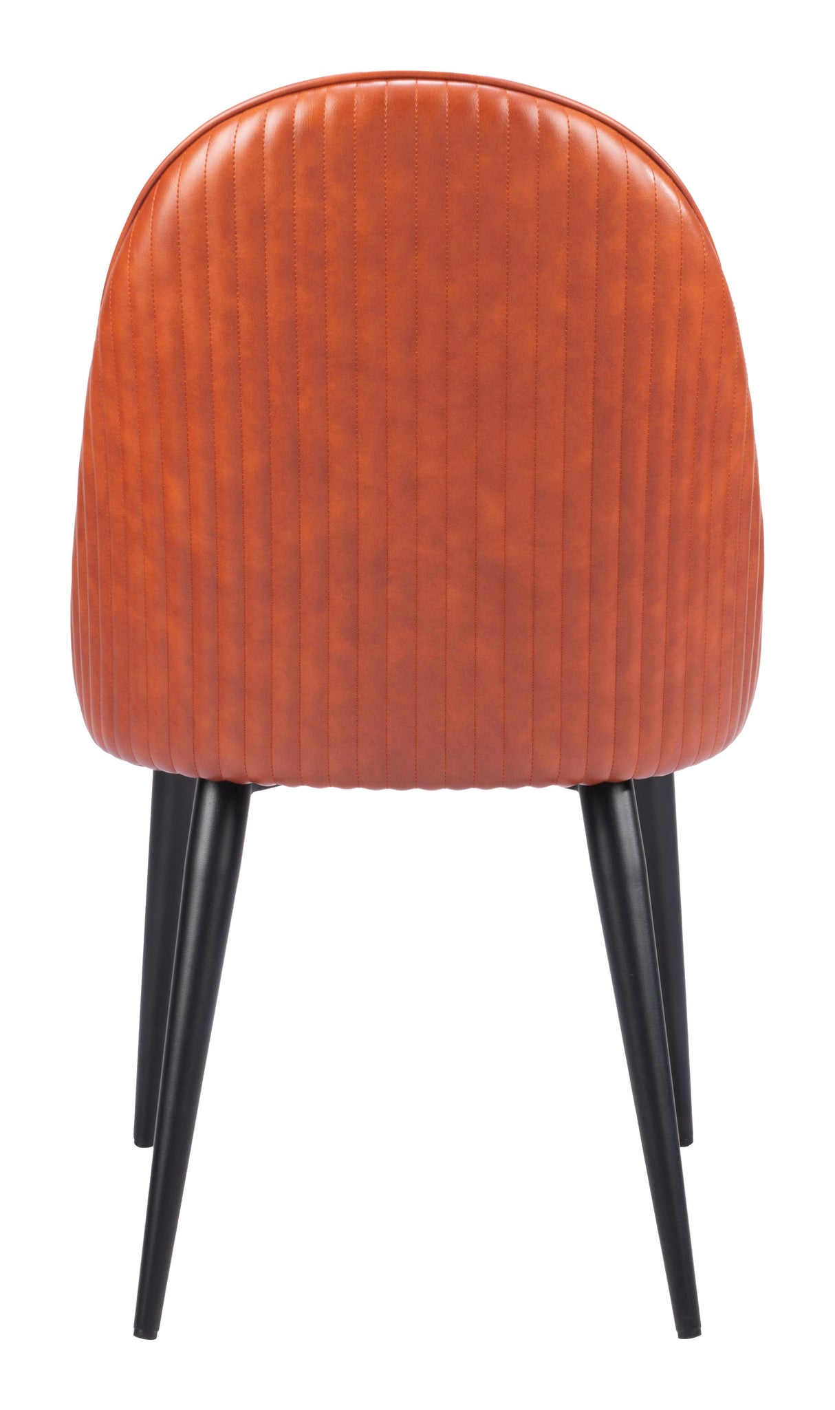 Silloth Brown Armless Dining Chair (Set of 2) by Zuomod at Eve Furniture