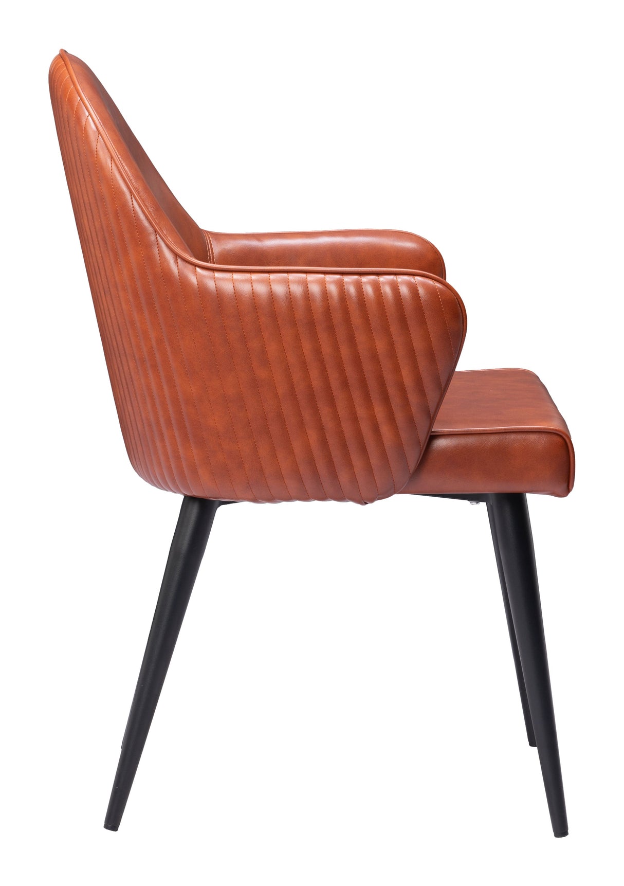 Silloth Brown Dining Chair by Zuomod at Eve Furniture