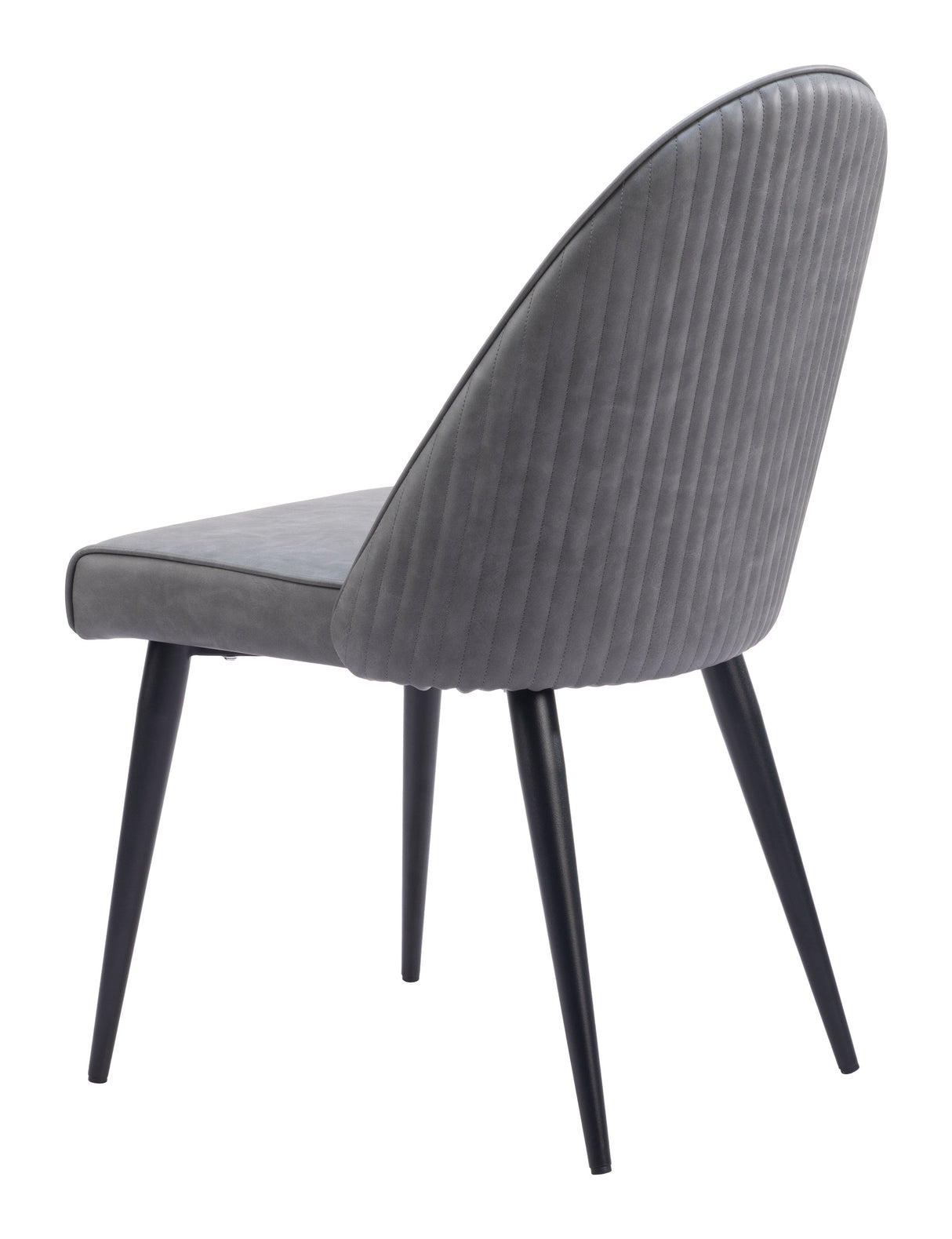 Silloth Gray Armless Dining Chair (Set of 2) by Zuomod at Eve Furniture