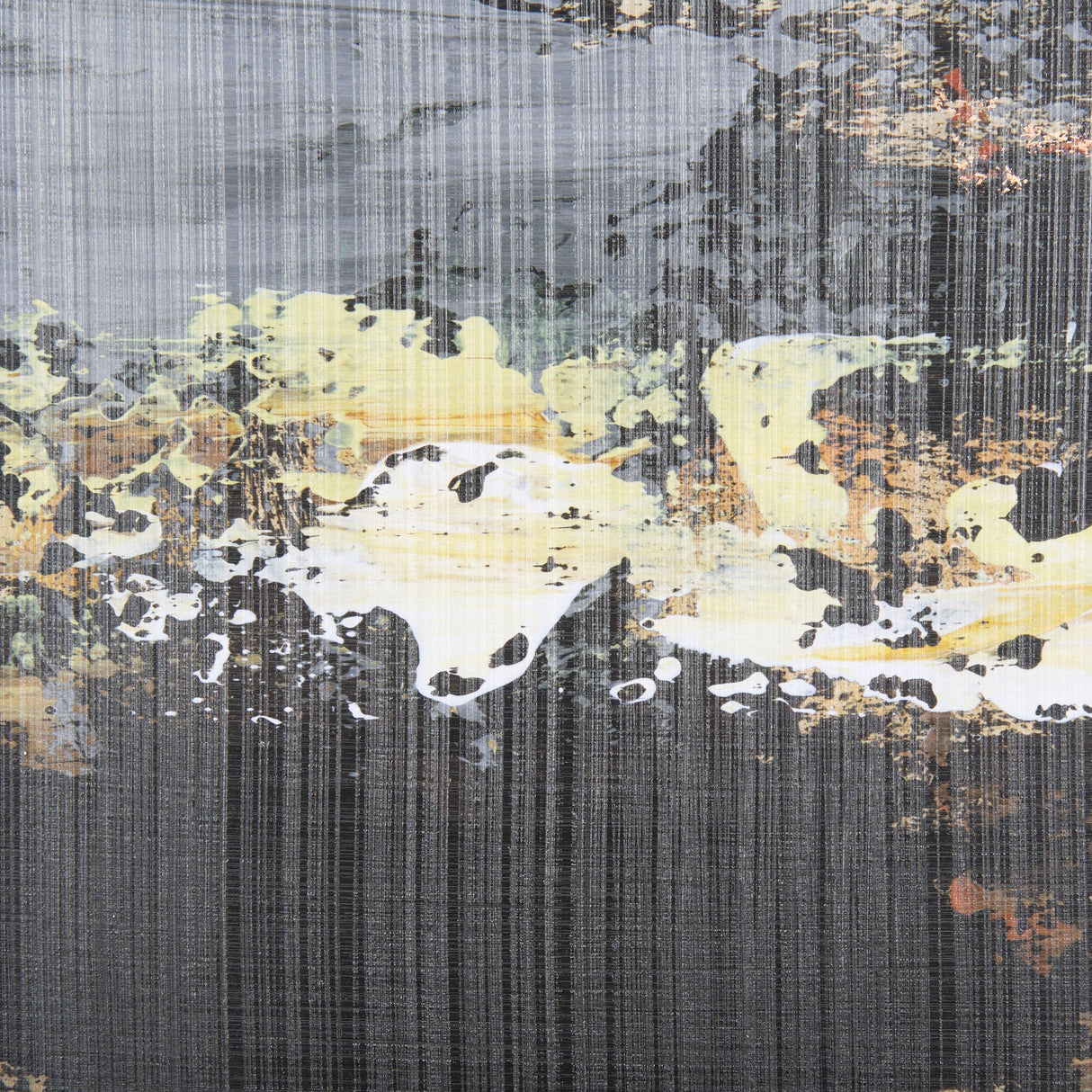 Silver and gold Inspiration I by Mercana Studio a Hand Embellished Textured Framed Art Print by Mercana at Eve Furniture