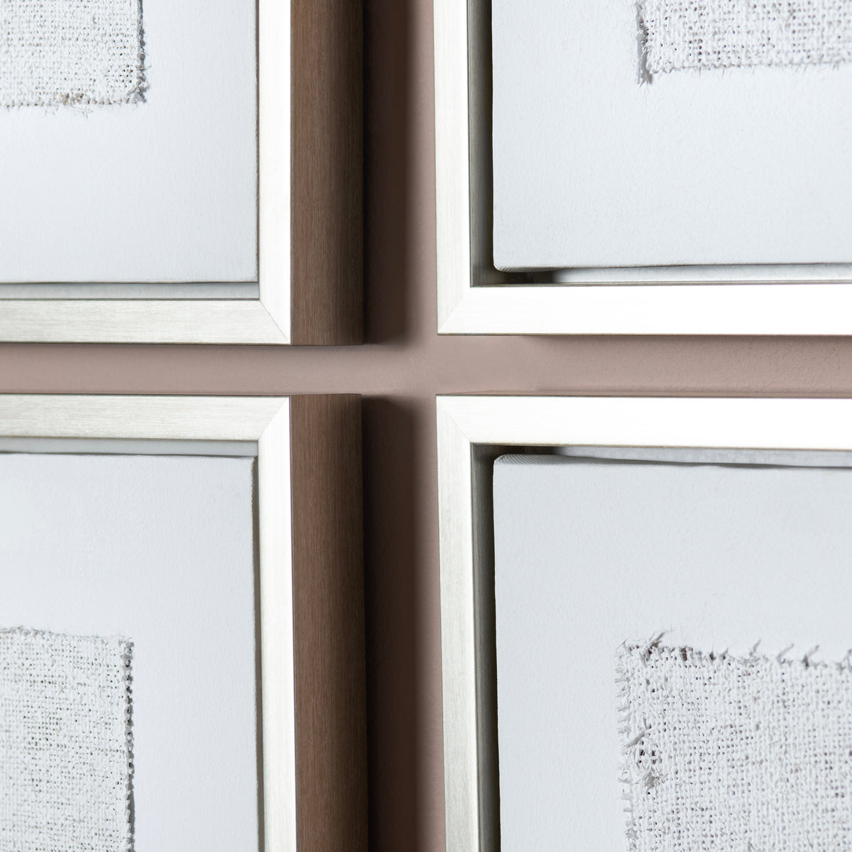 Silver Expressions White Canvas by Crestview at Eve Furniture