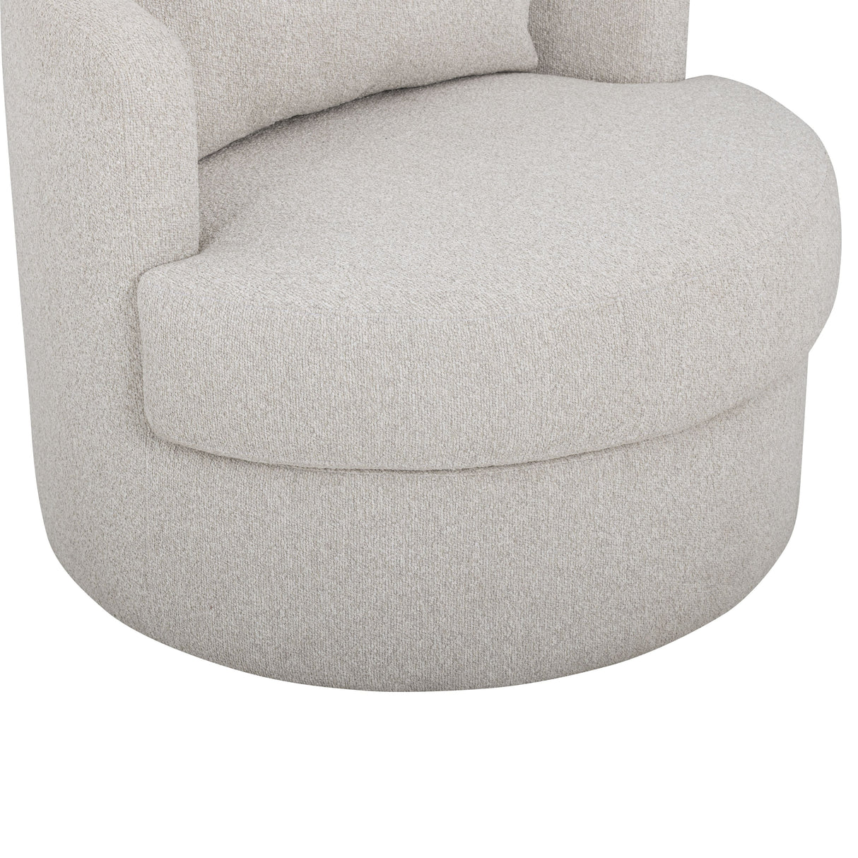 Silvi Performance Boucle Swivel Accent Chair by TOV Furniture at Eve Furniture