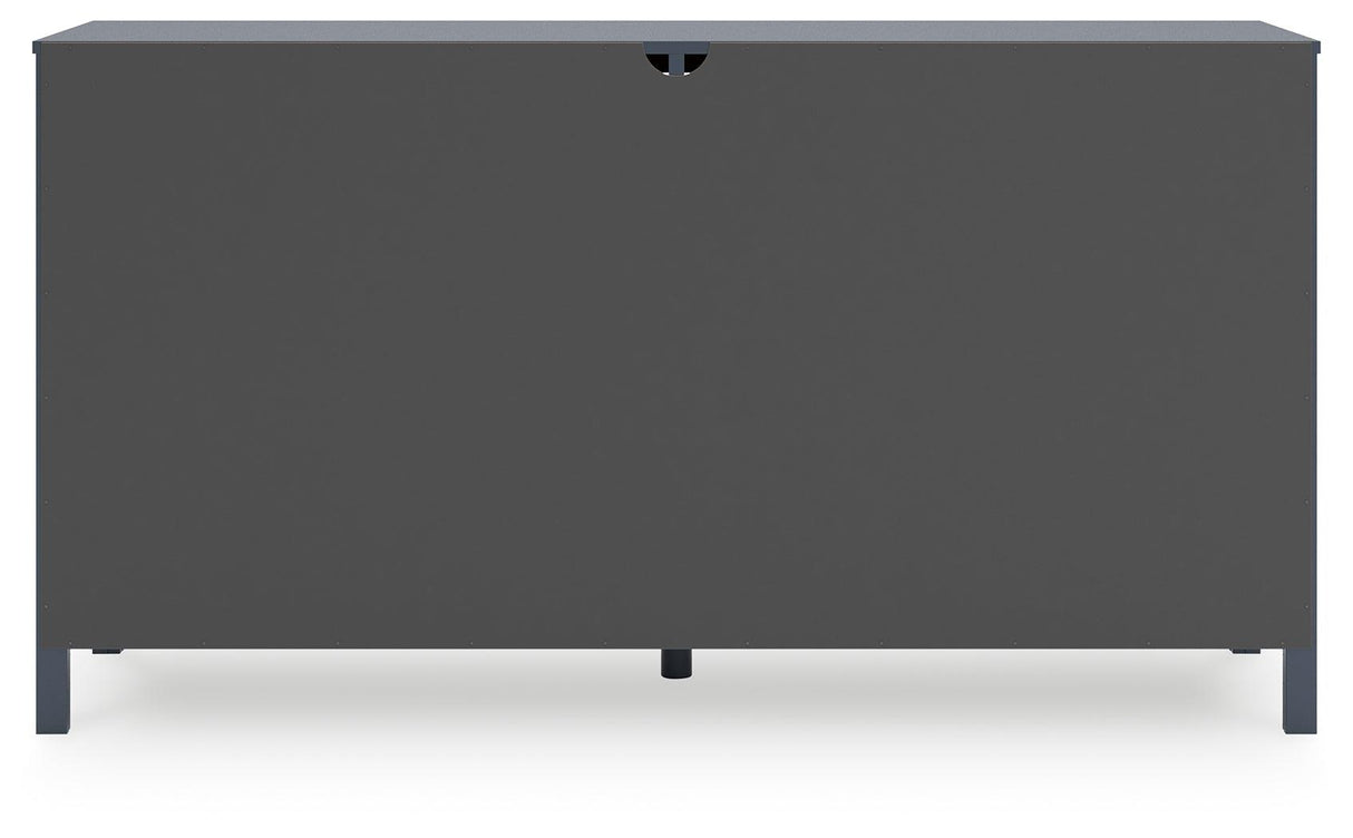 Simmenfort Navy Blue Dresser by Ashley at Eve Furniture