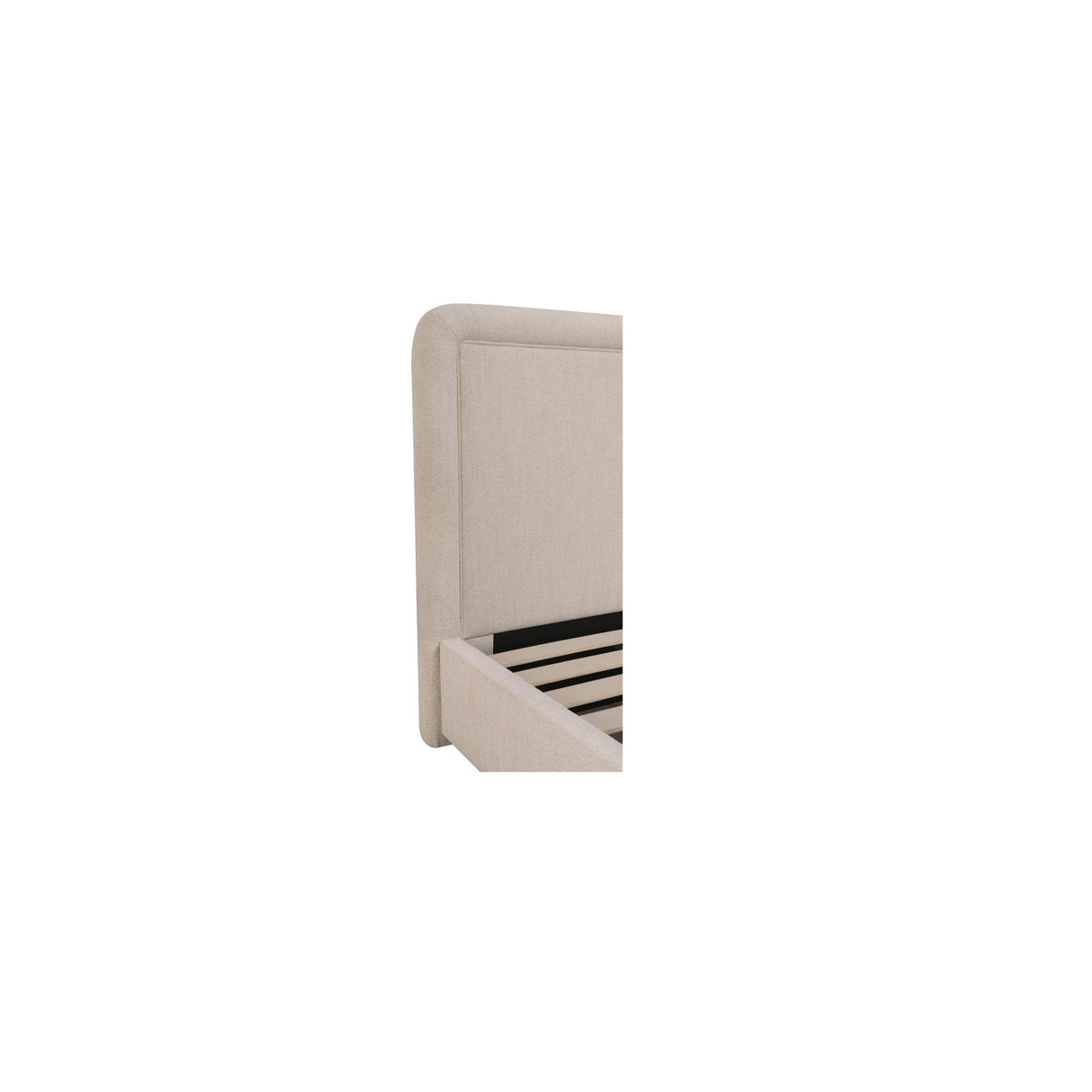 Simon Flecked Beige King Storage Bed by Moe's Home at Eve Furniture