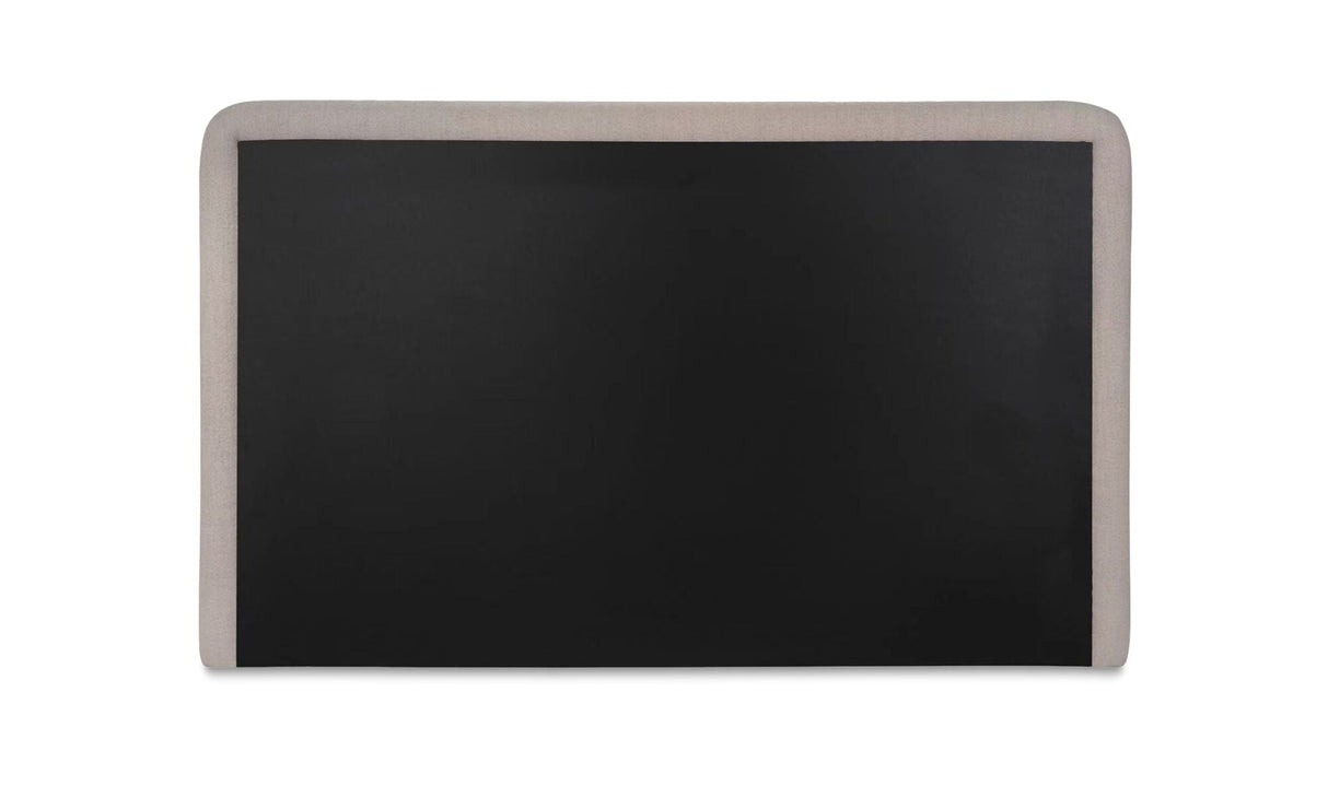 Simon Queen Storage Bed Flecked Beige by Moe's Home at Eve Furniture