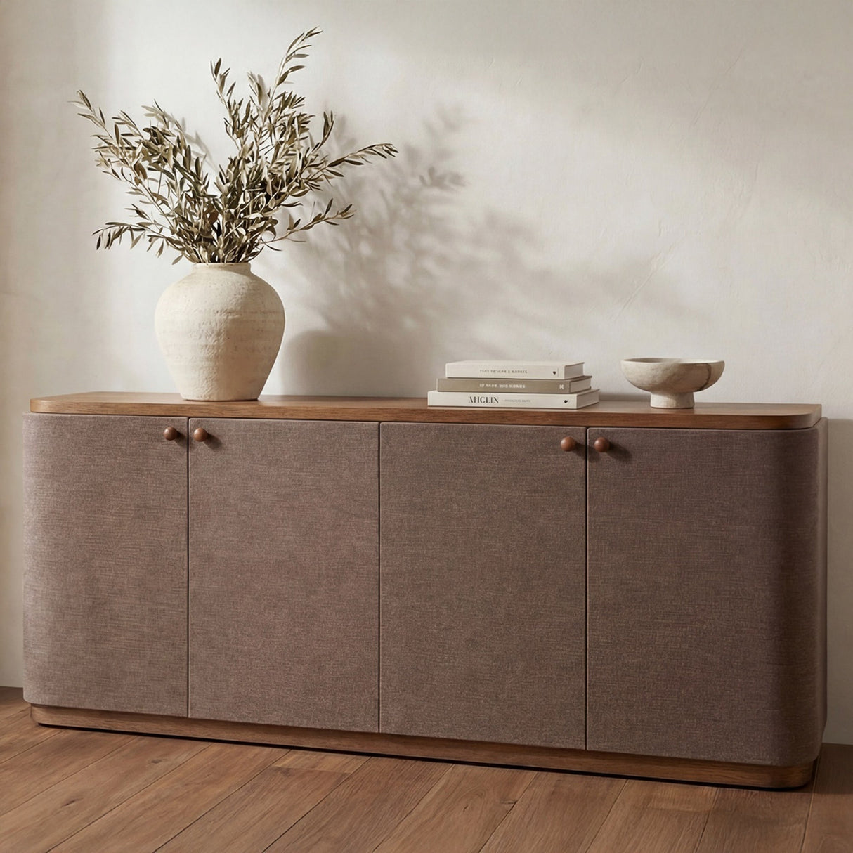 Simone Brown Sideboard by MOES at Eve Furniture