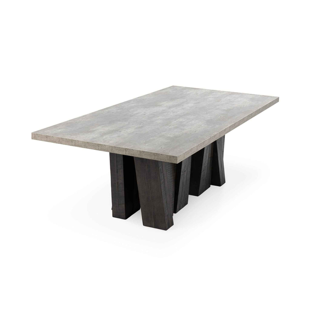Simone Dining Table - Olive Brown/Antique Gray by Classic Home at Eve Furniture