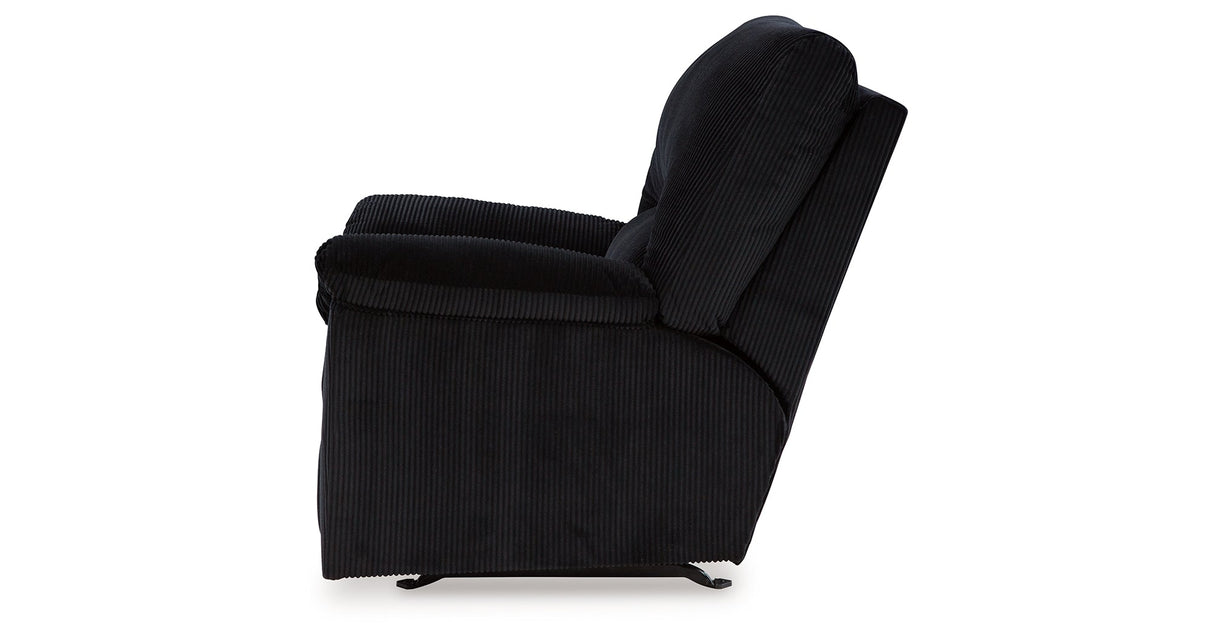 SimpleJoy Onyx Recliner by Ashley at Eve Furniture