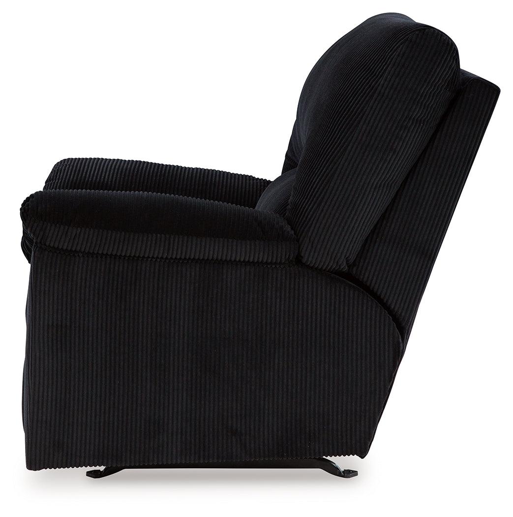 SimpleJoy Onyx Recliner by Ashley at Eve Furniture